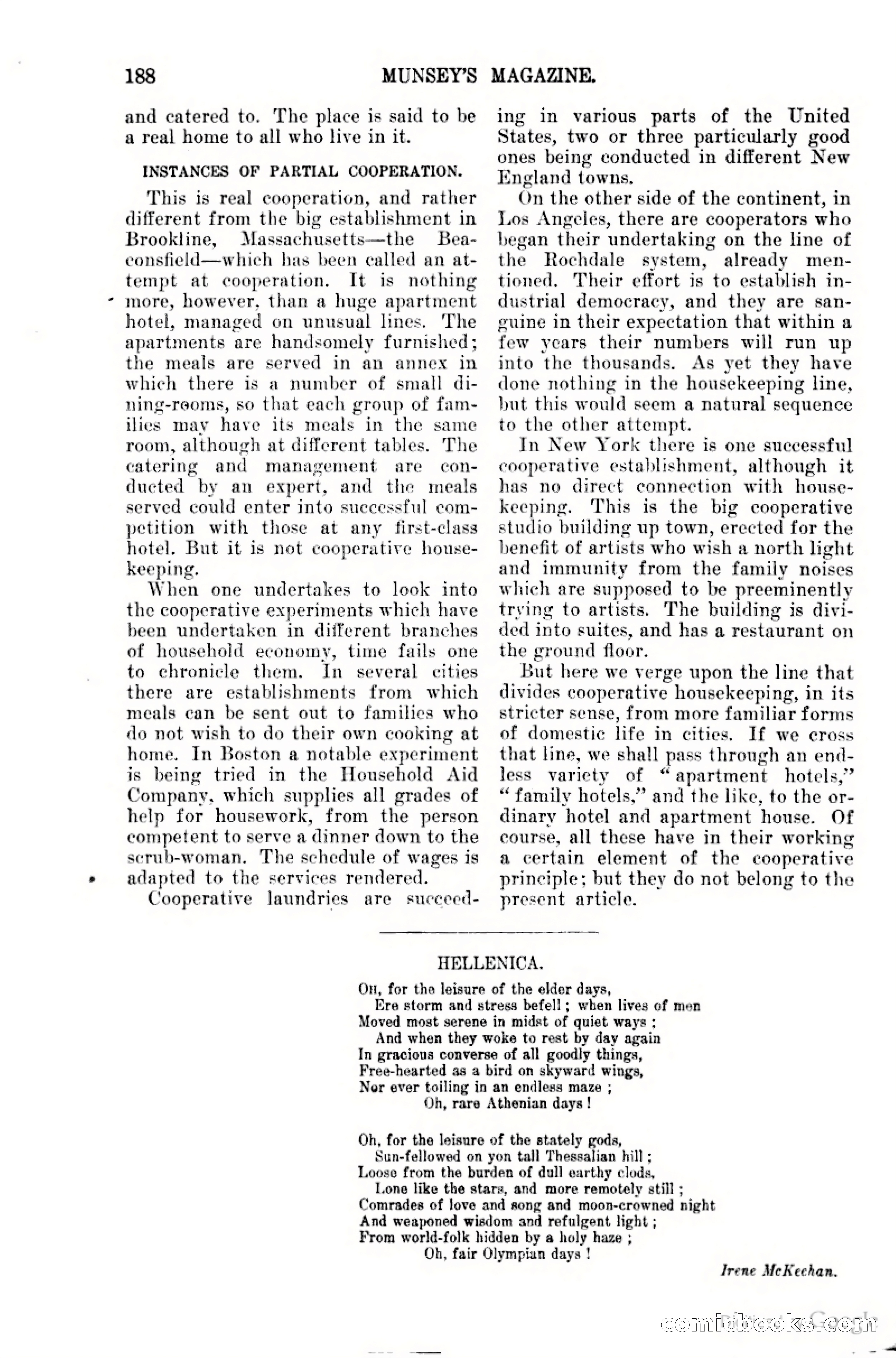 Munsey's Magazine Cover — page 192 of 400