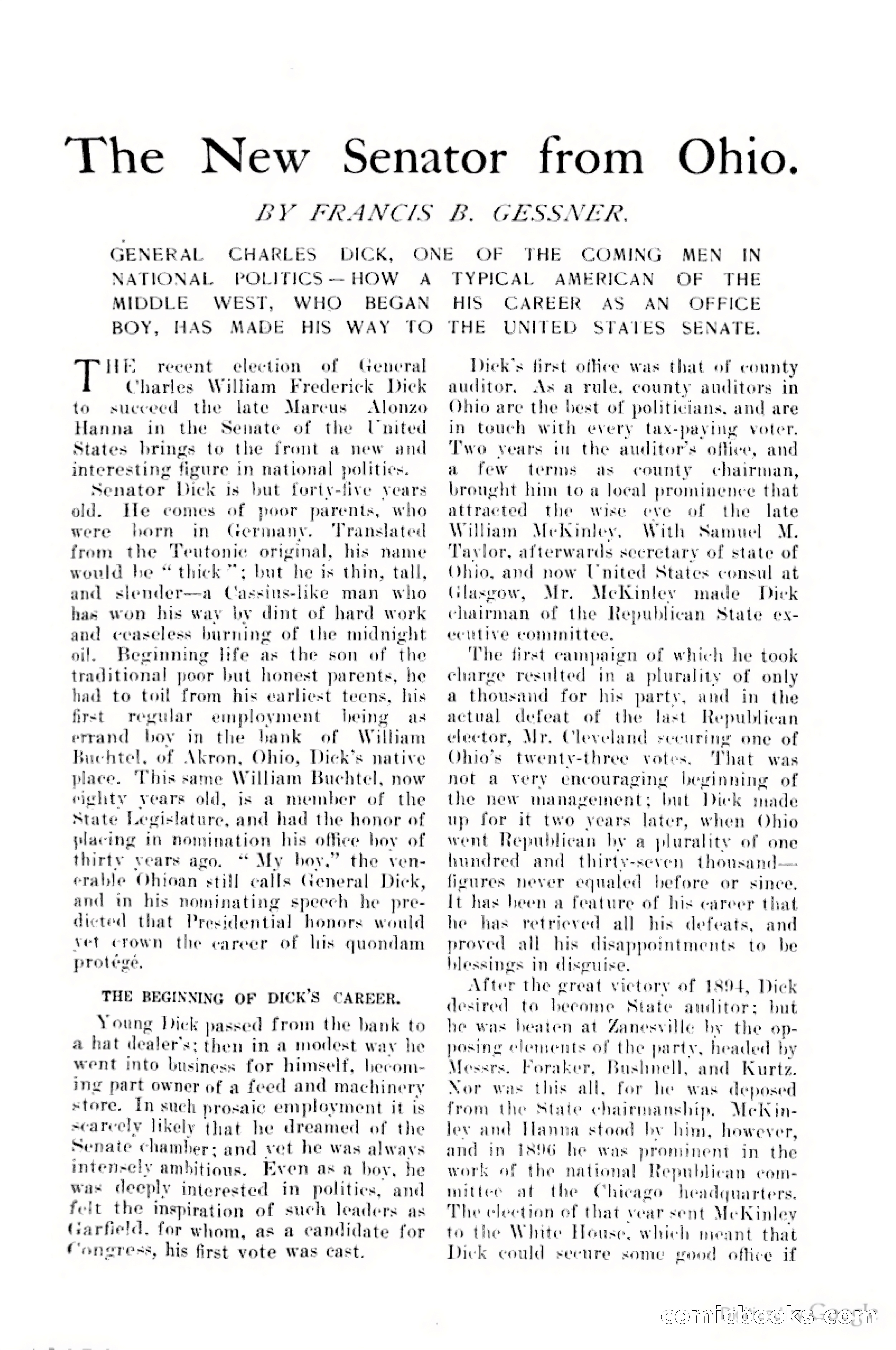 Munsey's Magazine Cover — page 201 of 400