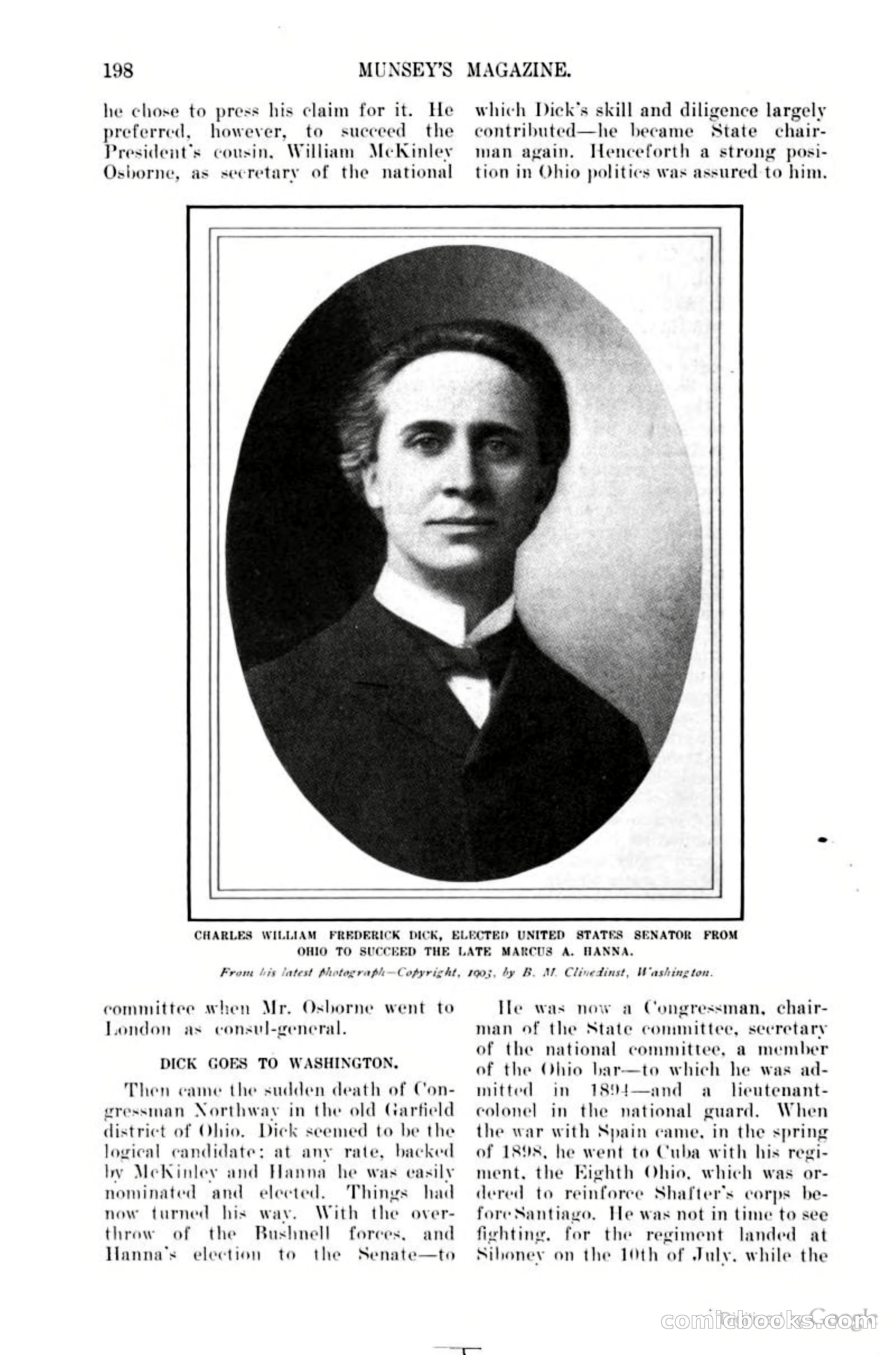 Munsey's Magazine Cover — page 202 of 400