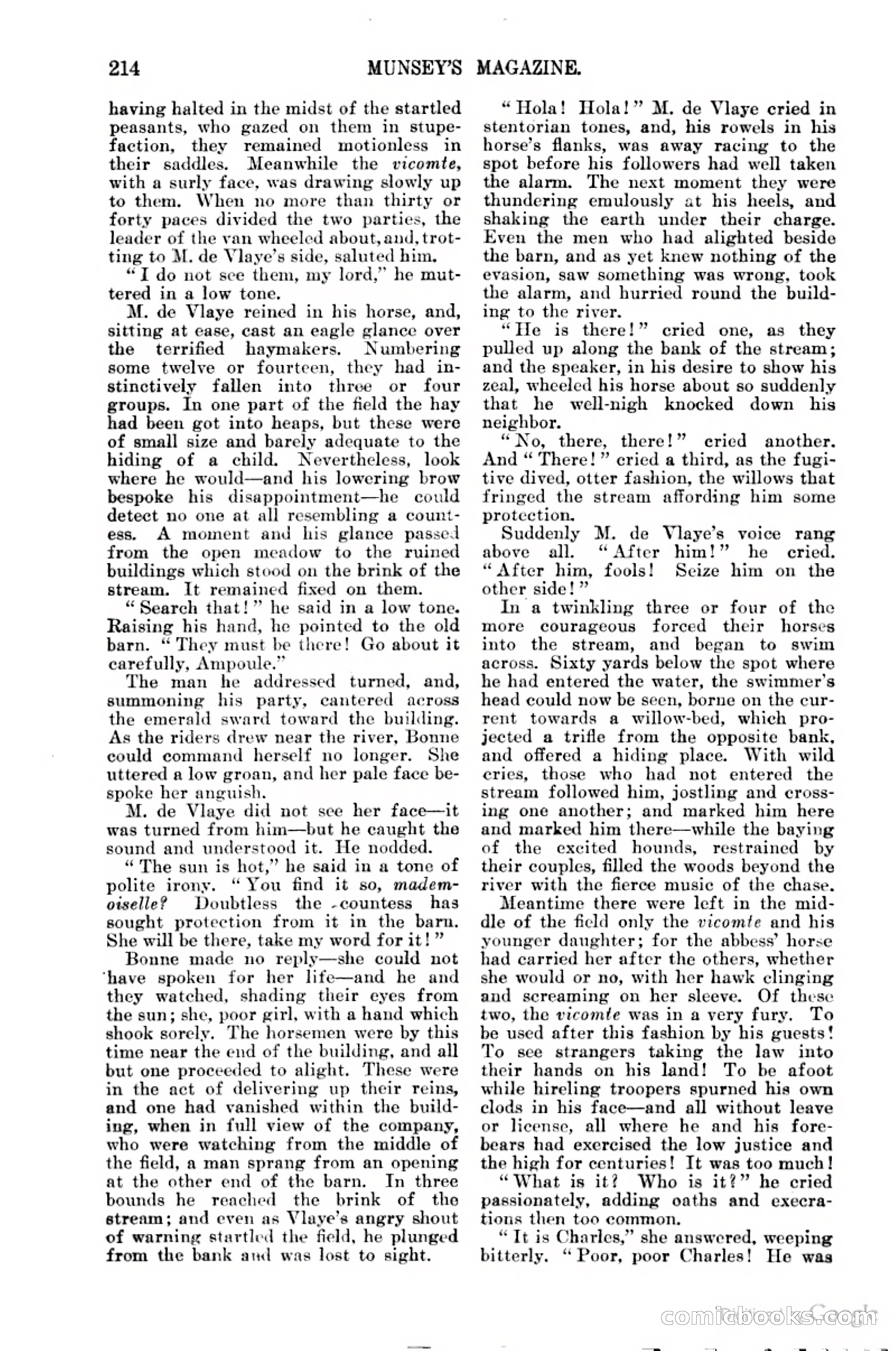 Munsey's Magazine Cover — page 218 of 400