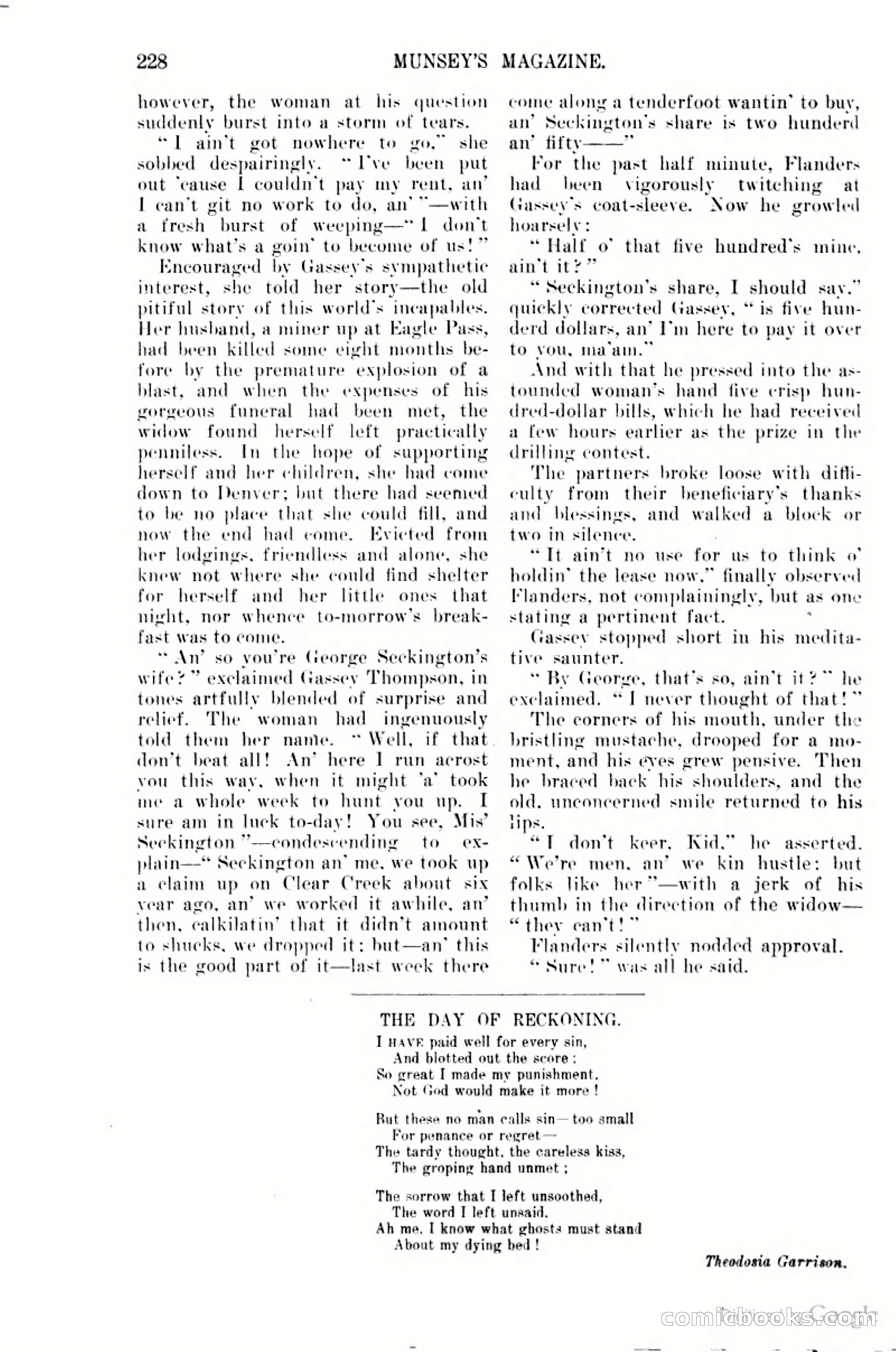 Munsey's Magazine Cover — page 232 of 400