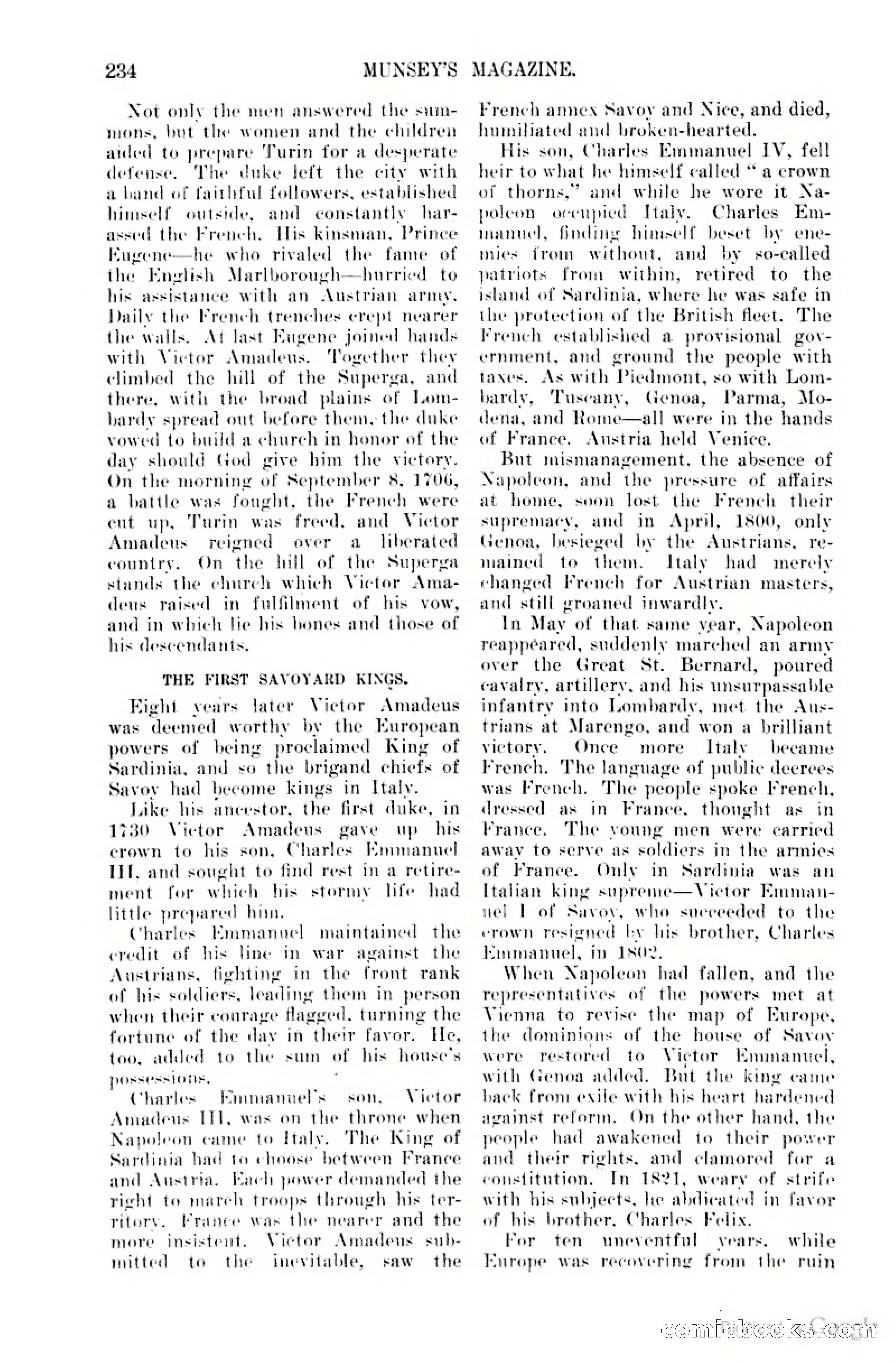 Munsey's Magazine Cover — page 238 of 400