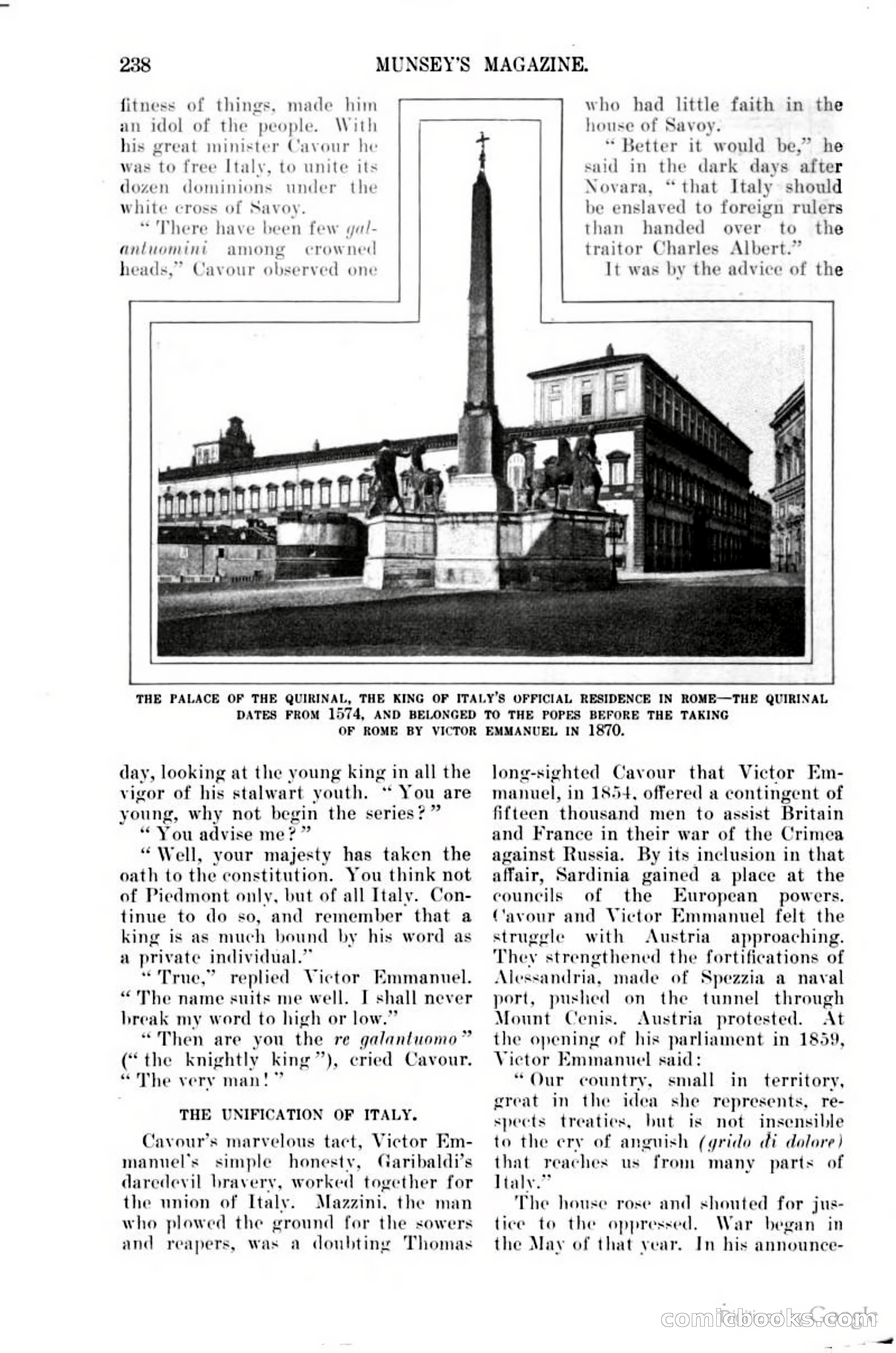 Munsey's Magazine Cover — page 242 of 400
