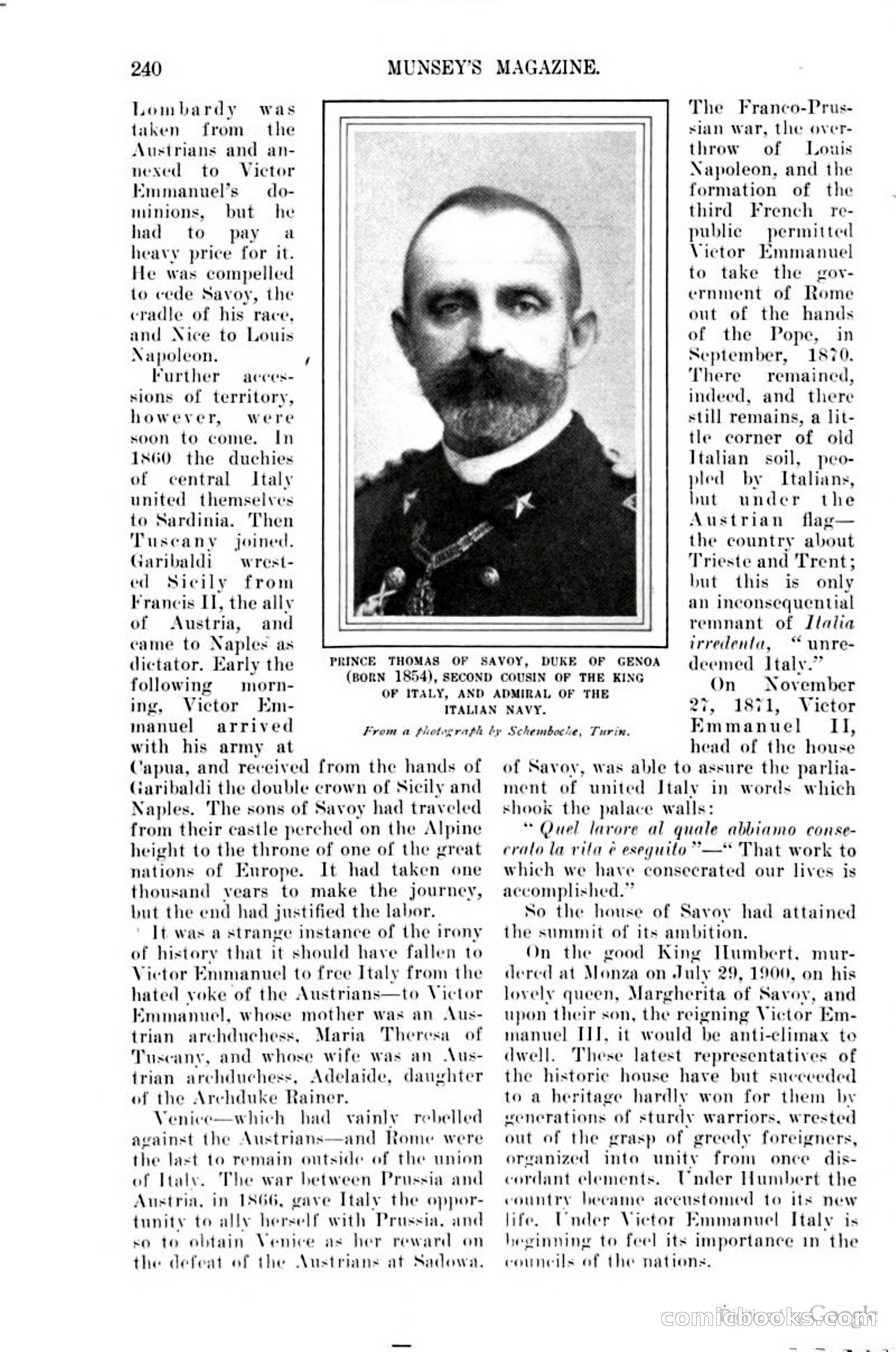 Munsey's Magazine Cover — page 244 of 400