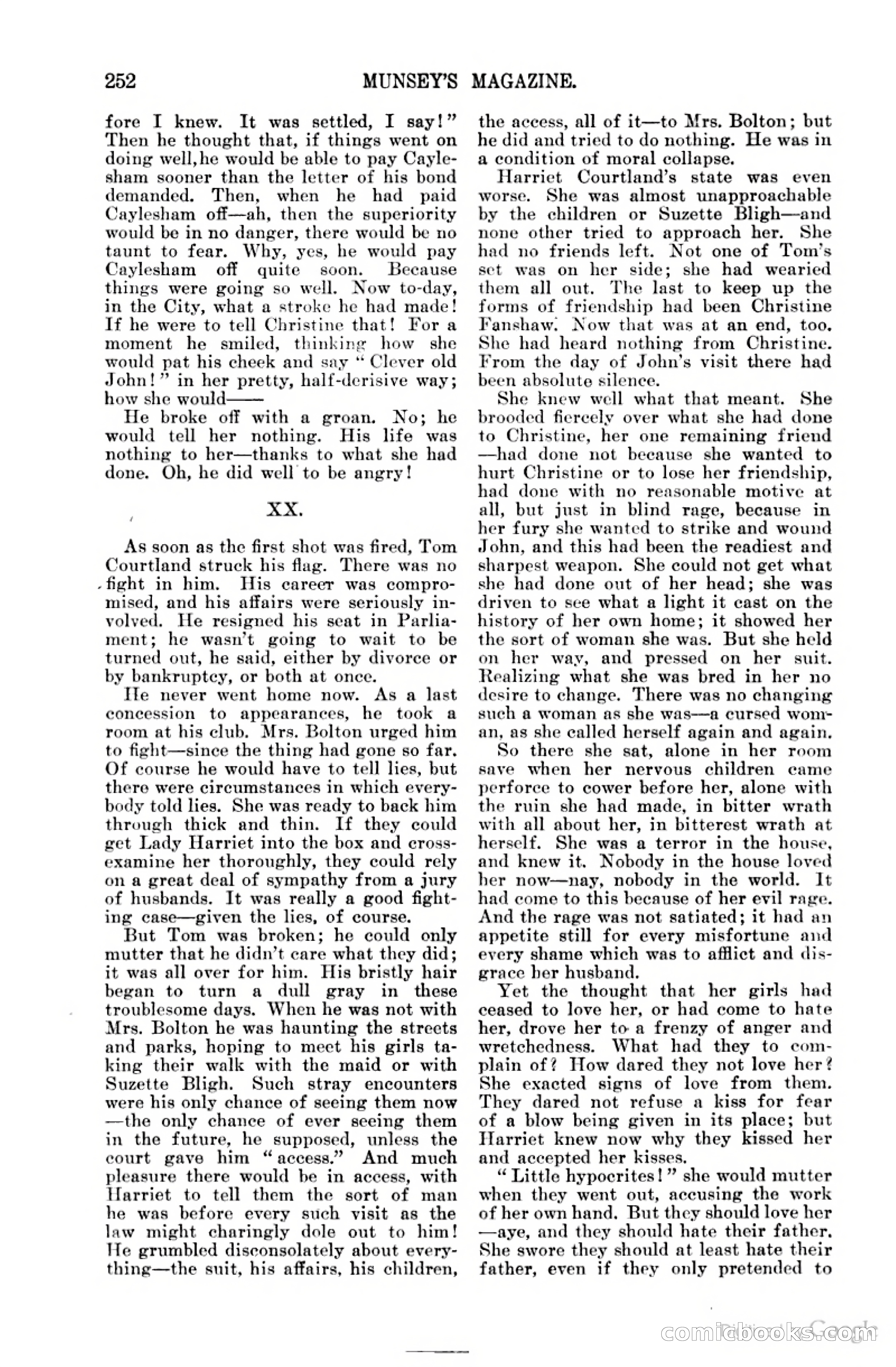 Munsey's Magazine Cover — page 256 of 400