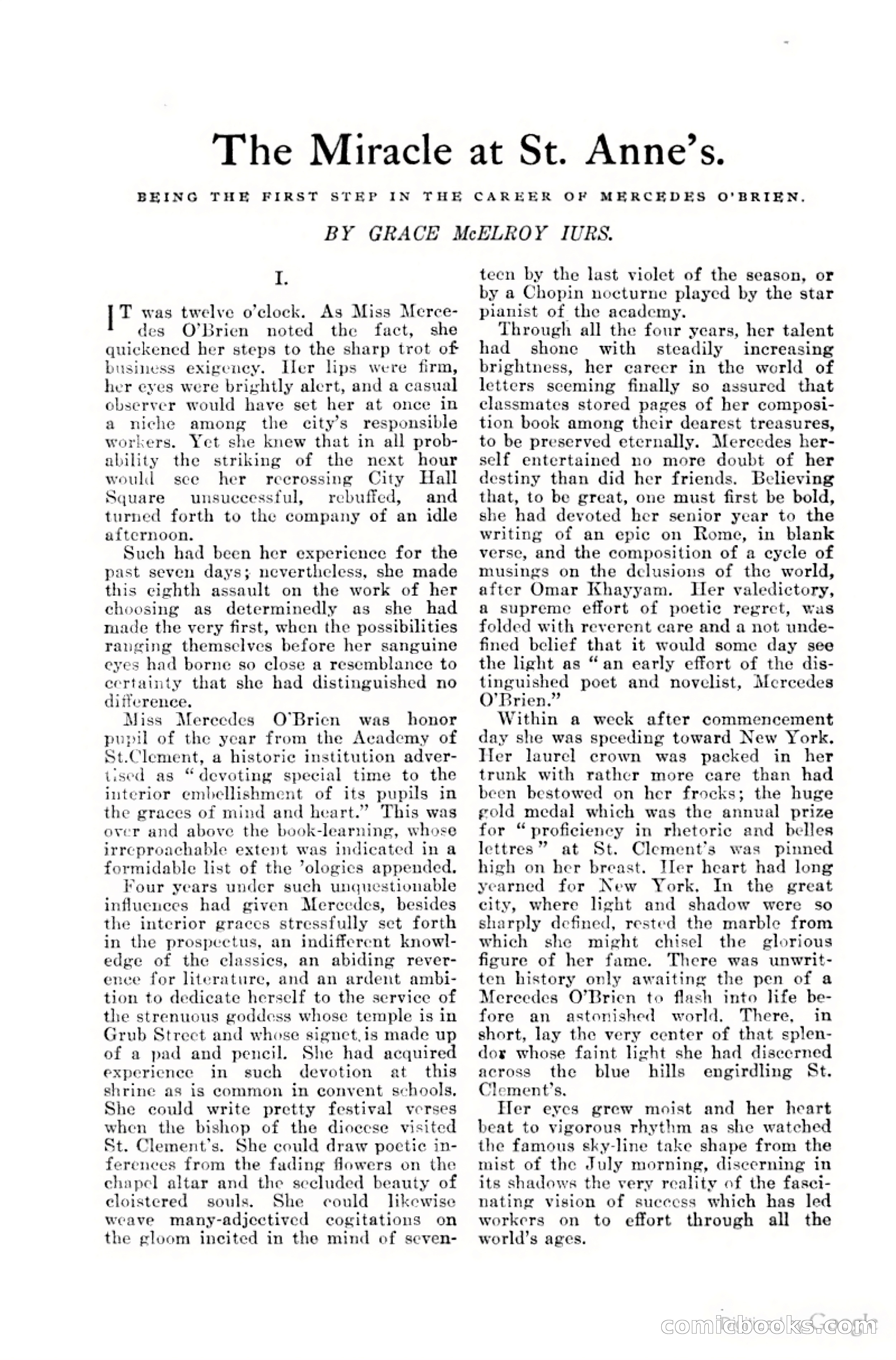 Munsey's Magazine Cover — page 258 of 400