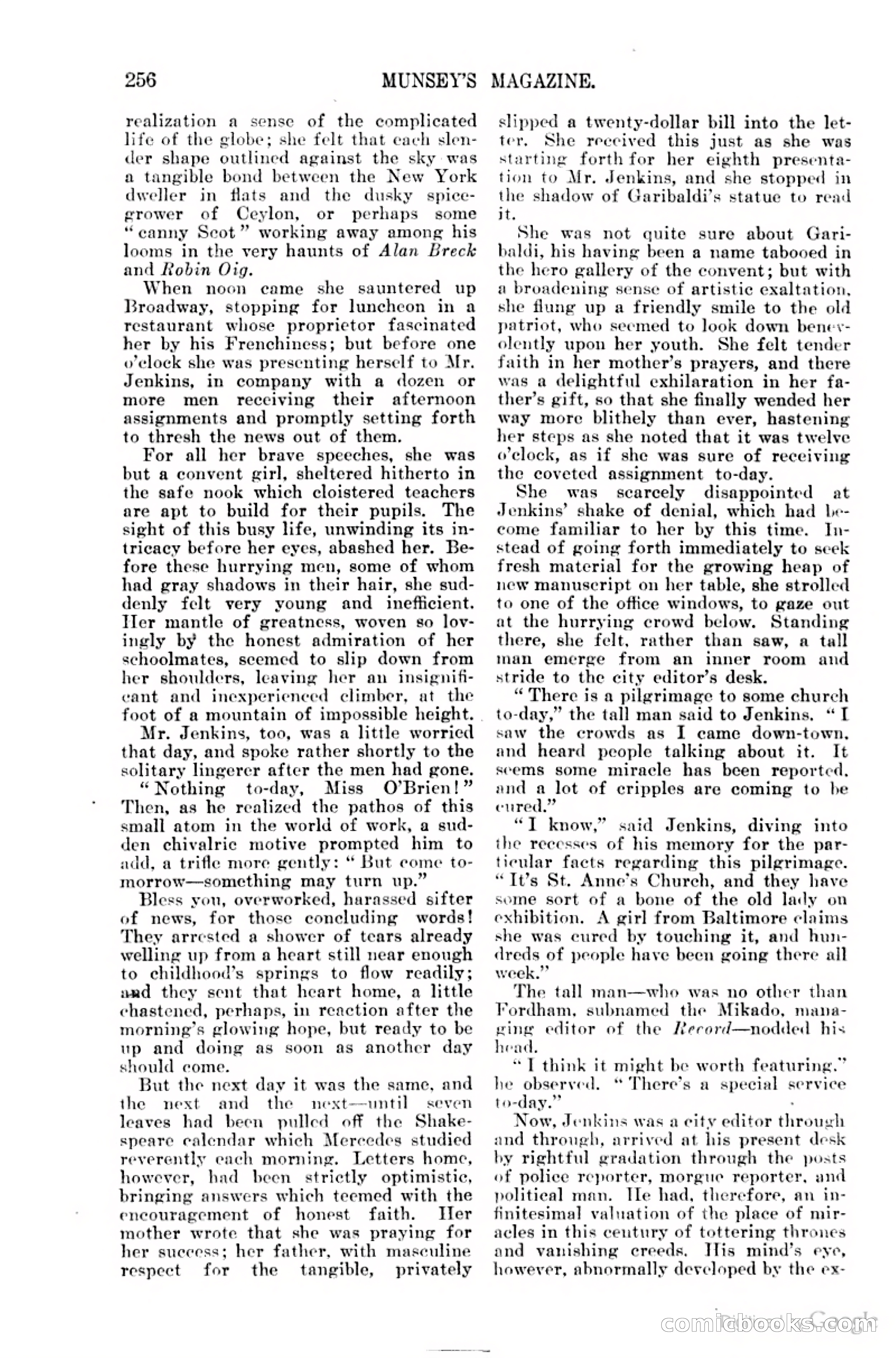 Munsey's Magazine Cover — page 260 of 400