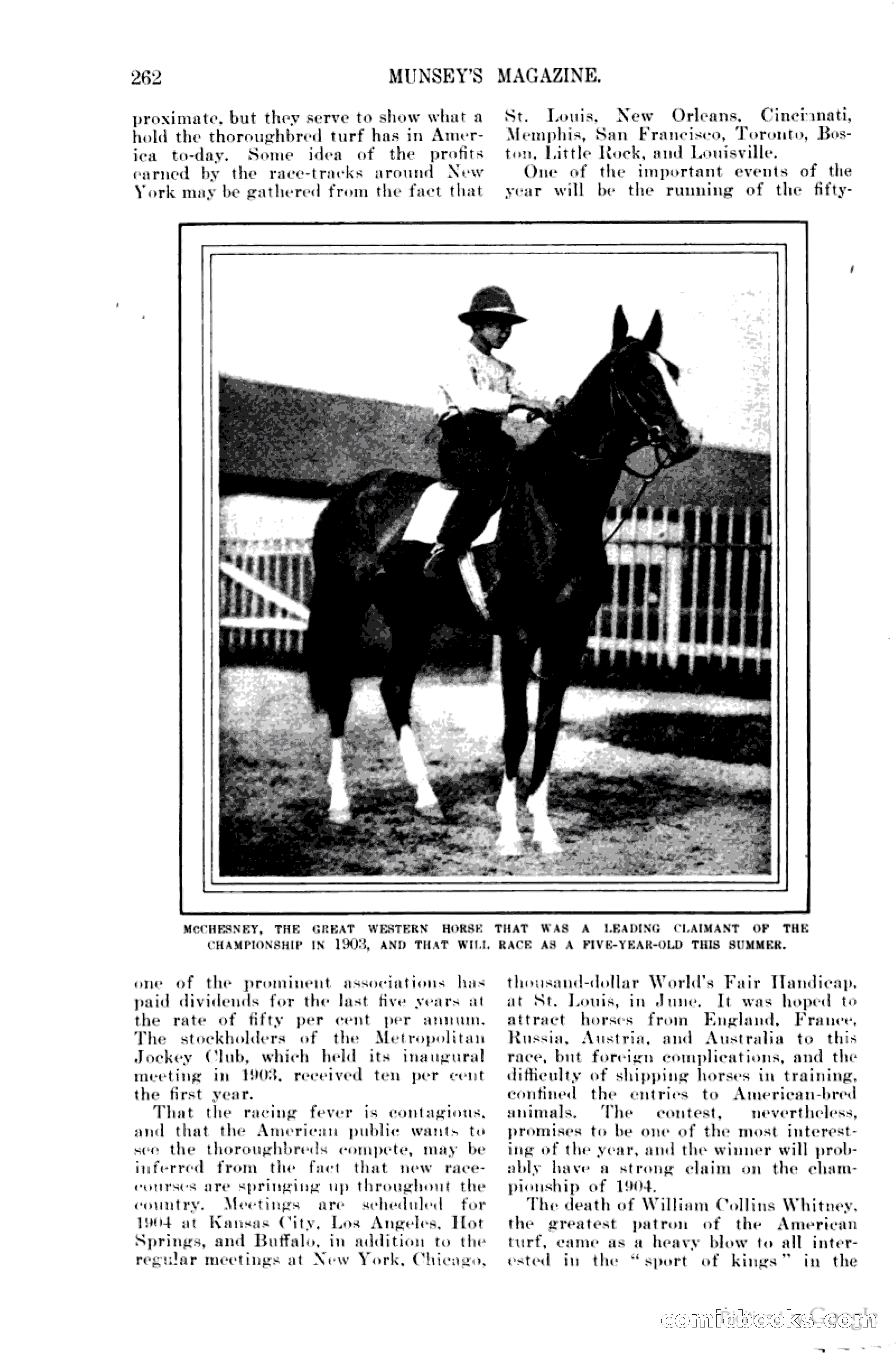 Munsey's Magazine Cover — page 266 of 400