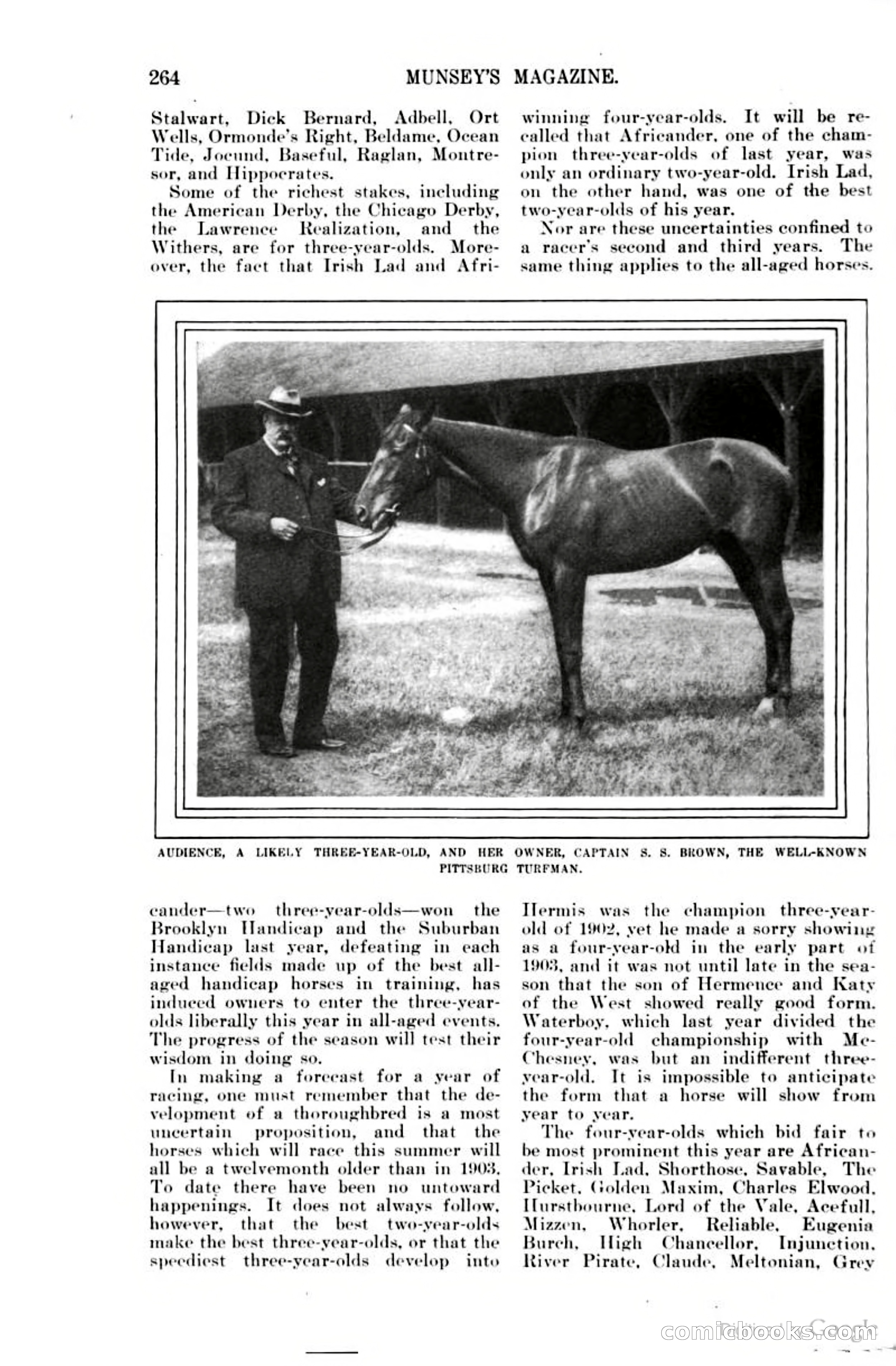Munsey's Magazine Cover — page 268 of 400