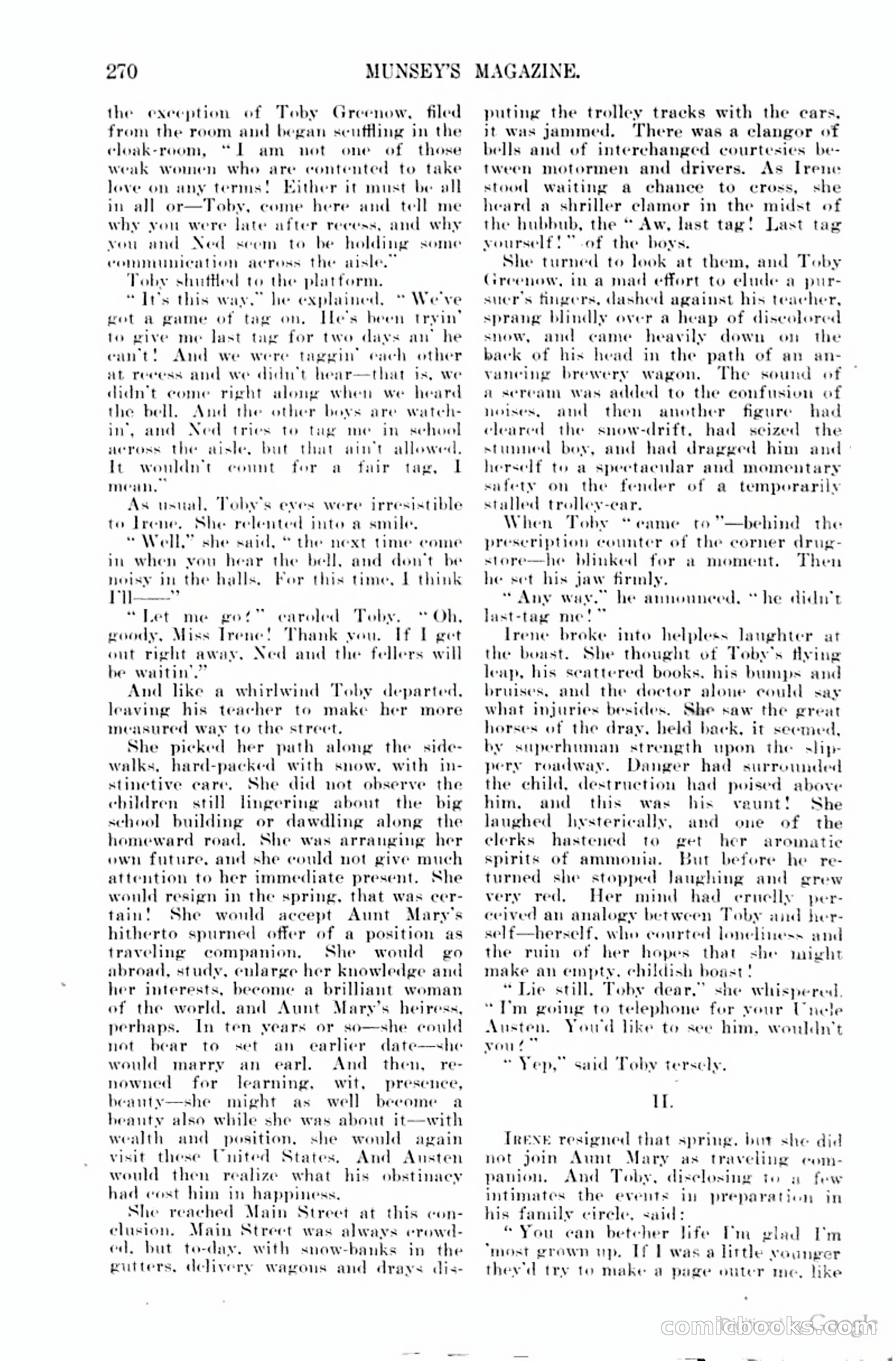 Munsey's Magazine Cover — page 274 of 400