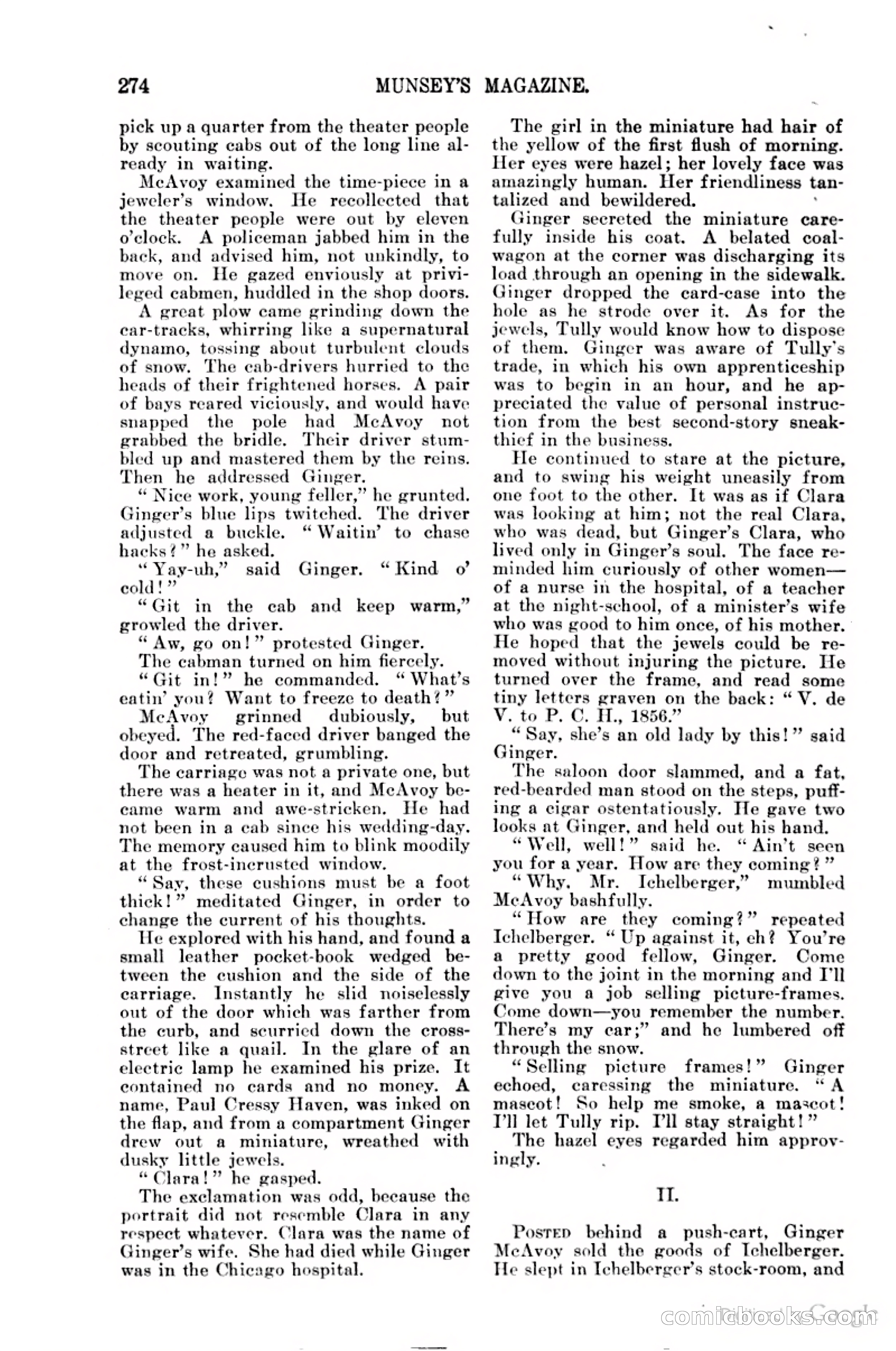 Munsey's Magazine Cover — page 278 of 400
