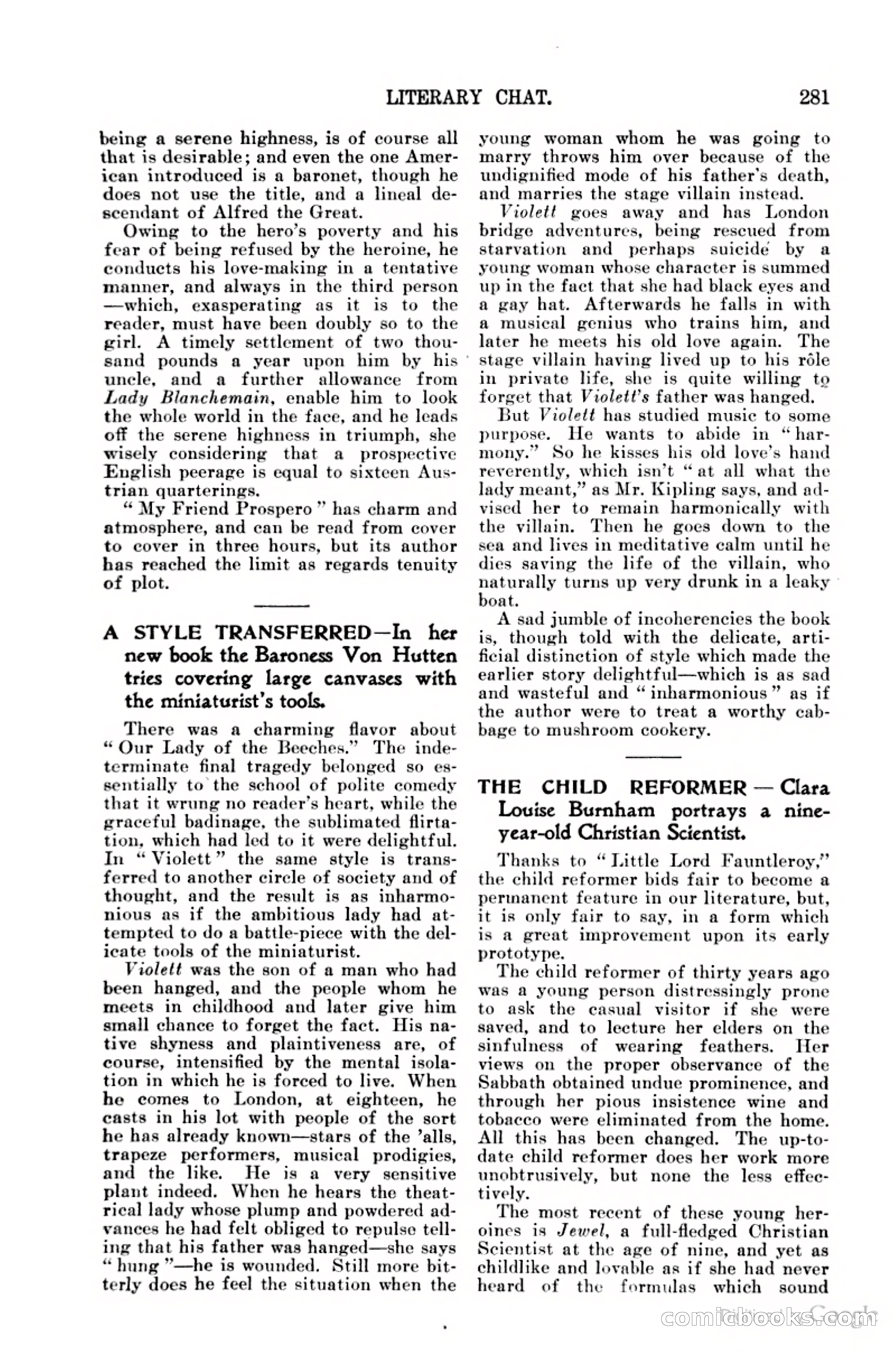 Munsey's Magazine Cover — page 285 of 400