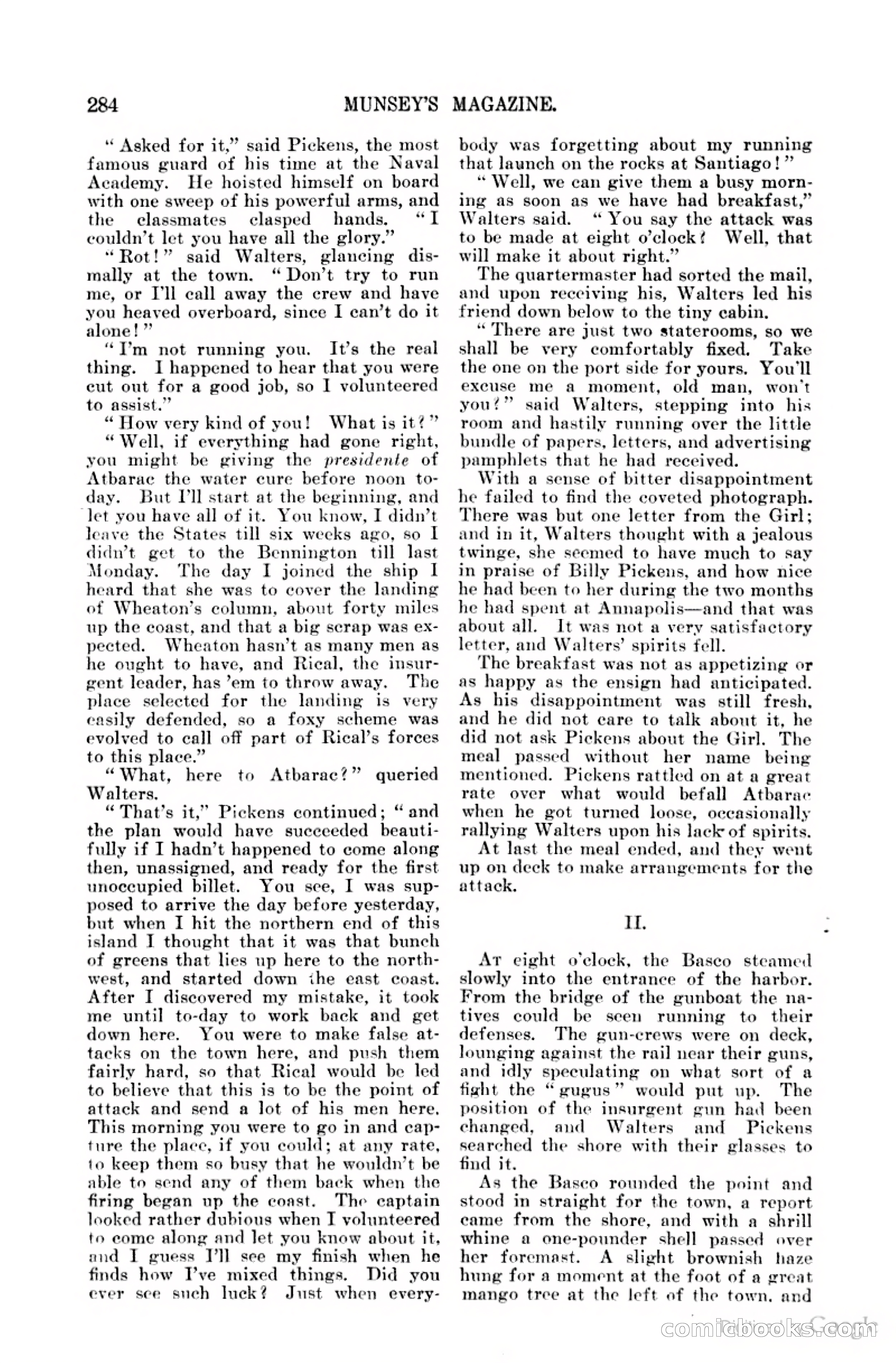 Munsey's Magazine Cover — page 288 of 400