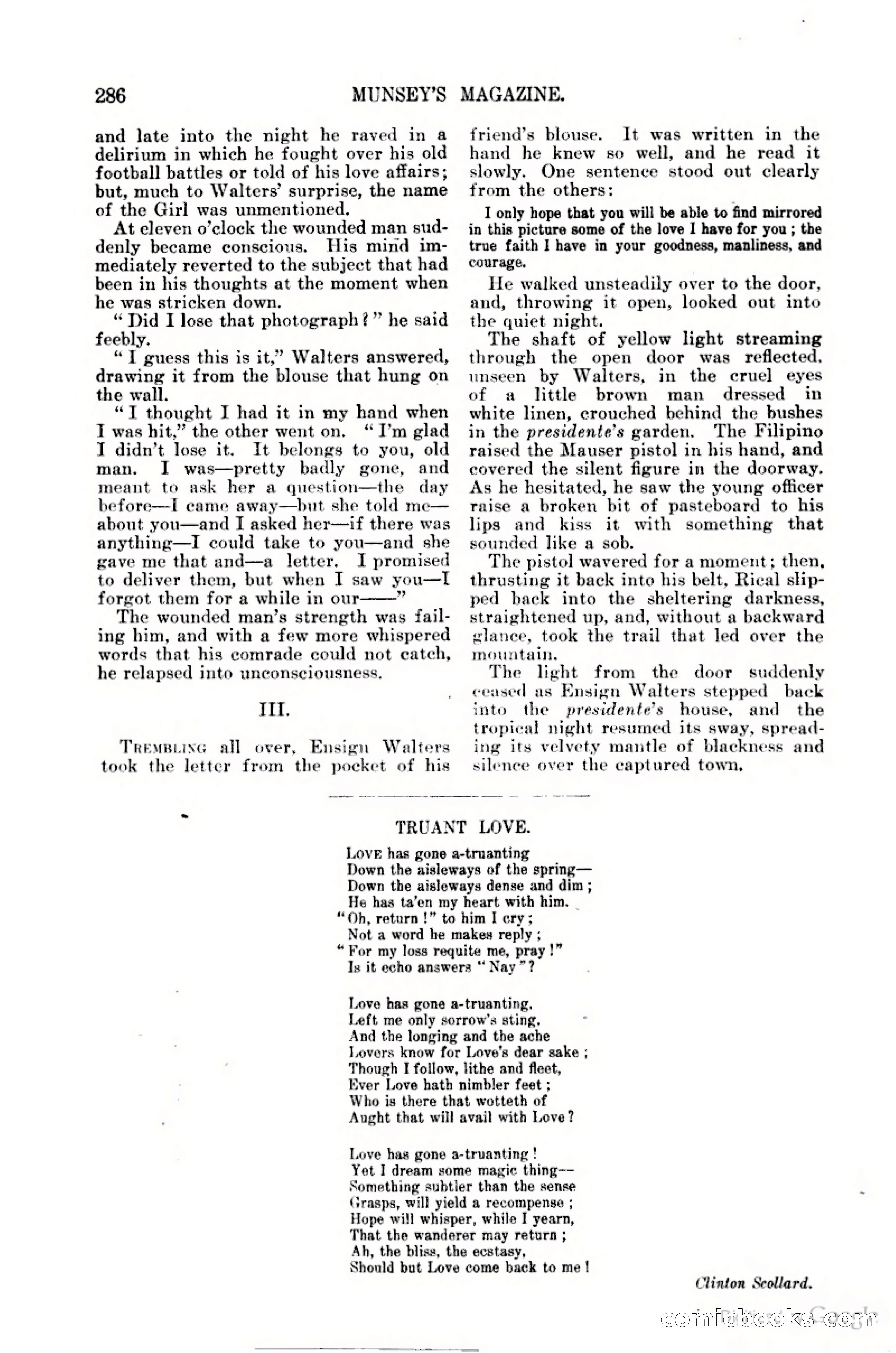 Munsey's Magazine Cover — page 290 of 400