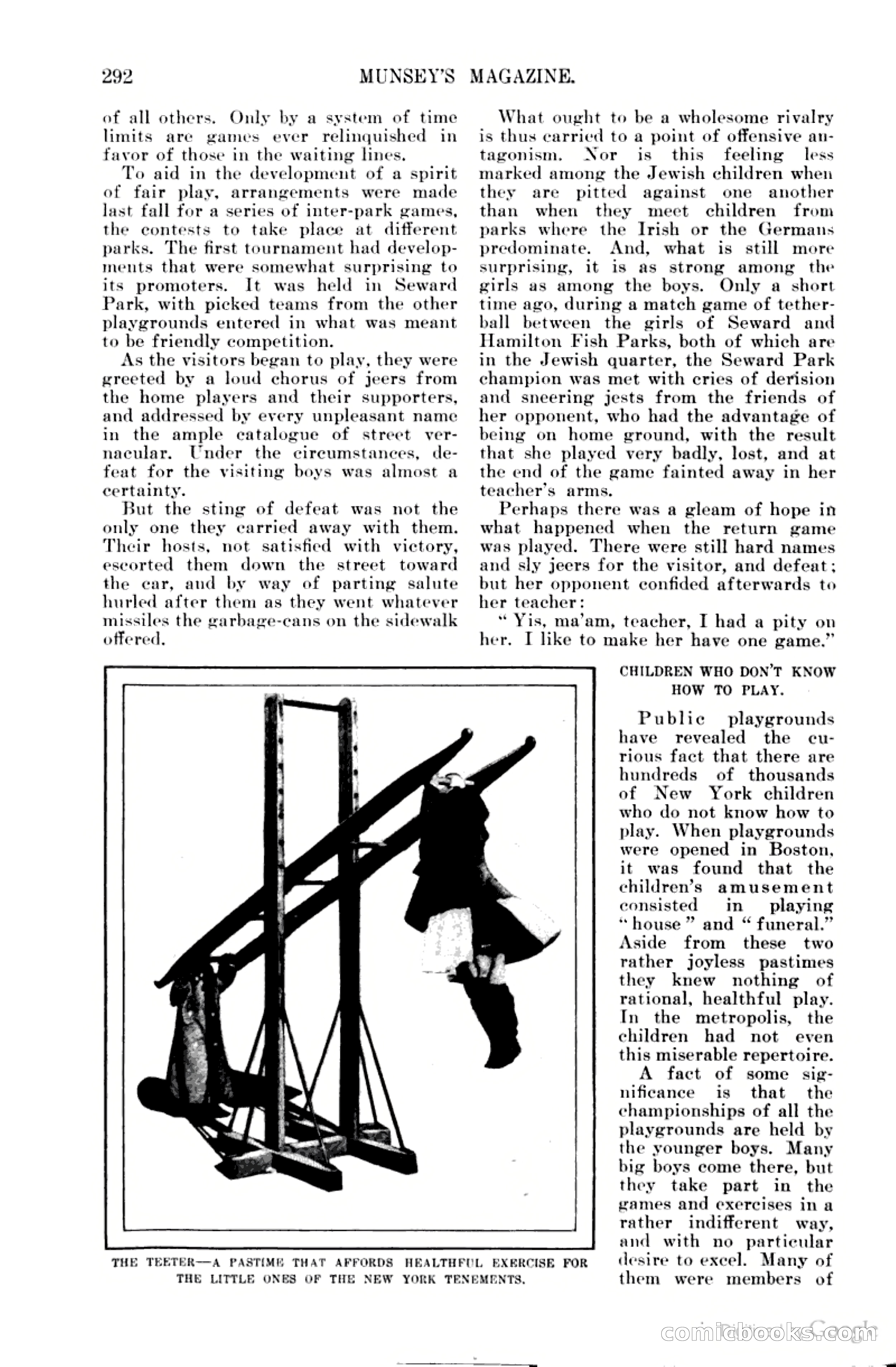 Munsey's Magazine Cover — page 296 of 400