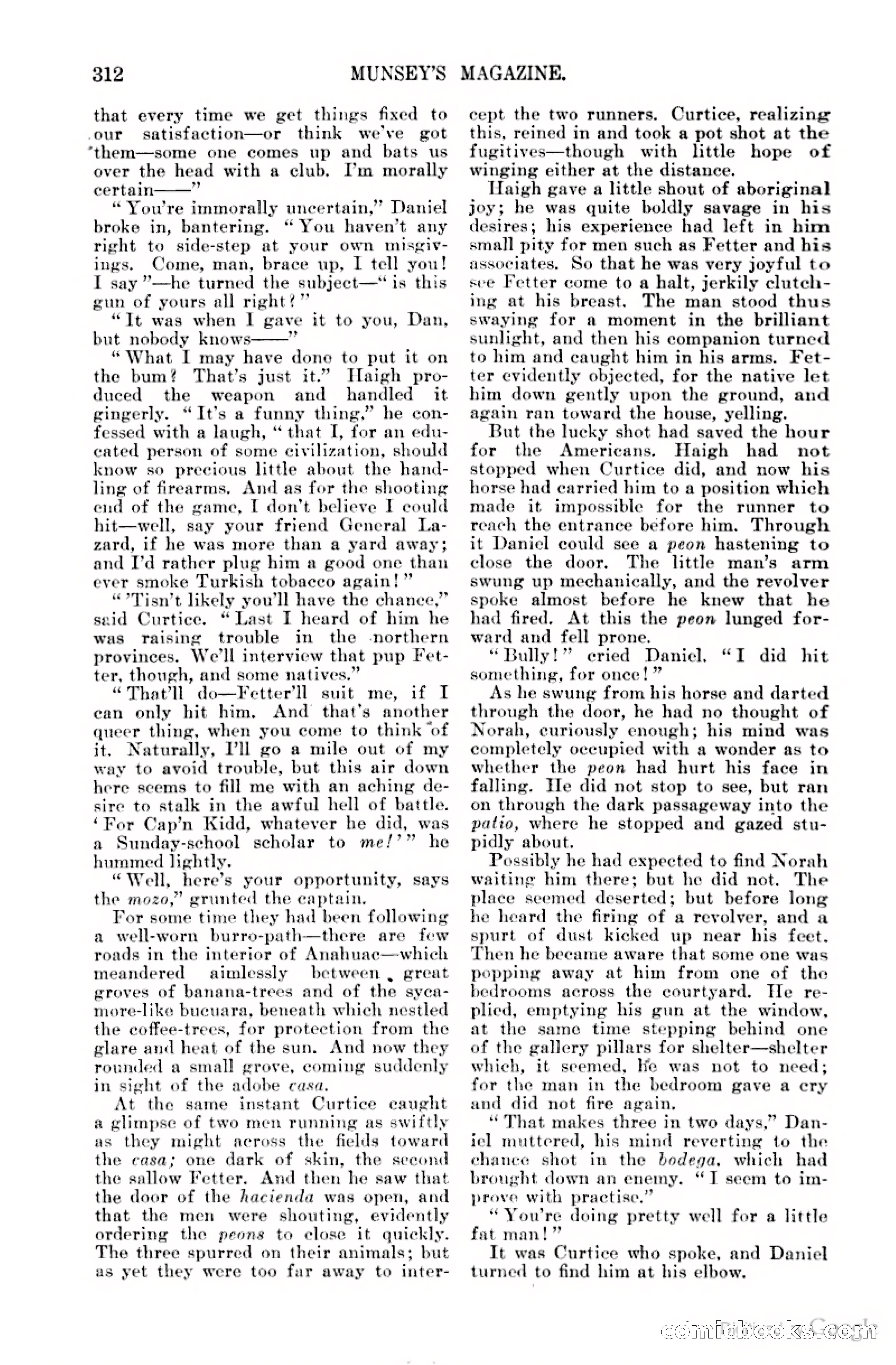 Munsey's Magazine Cover — page 316 of 400