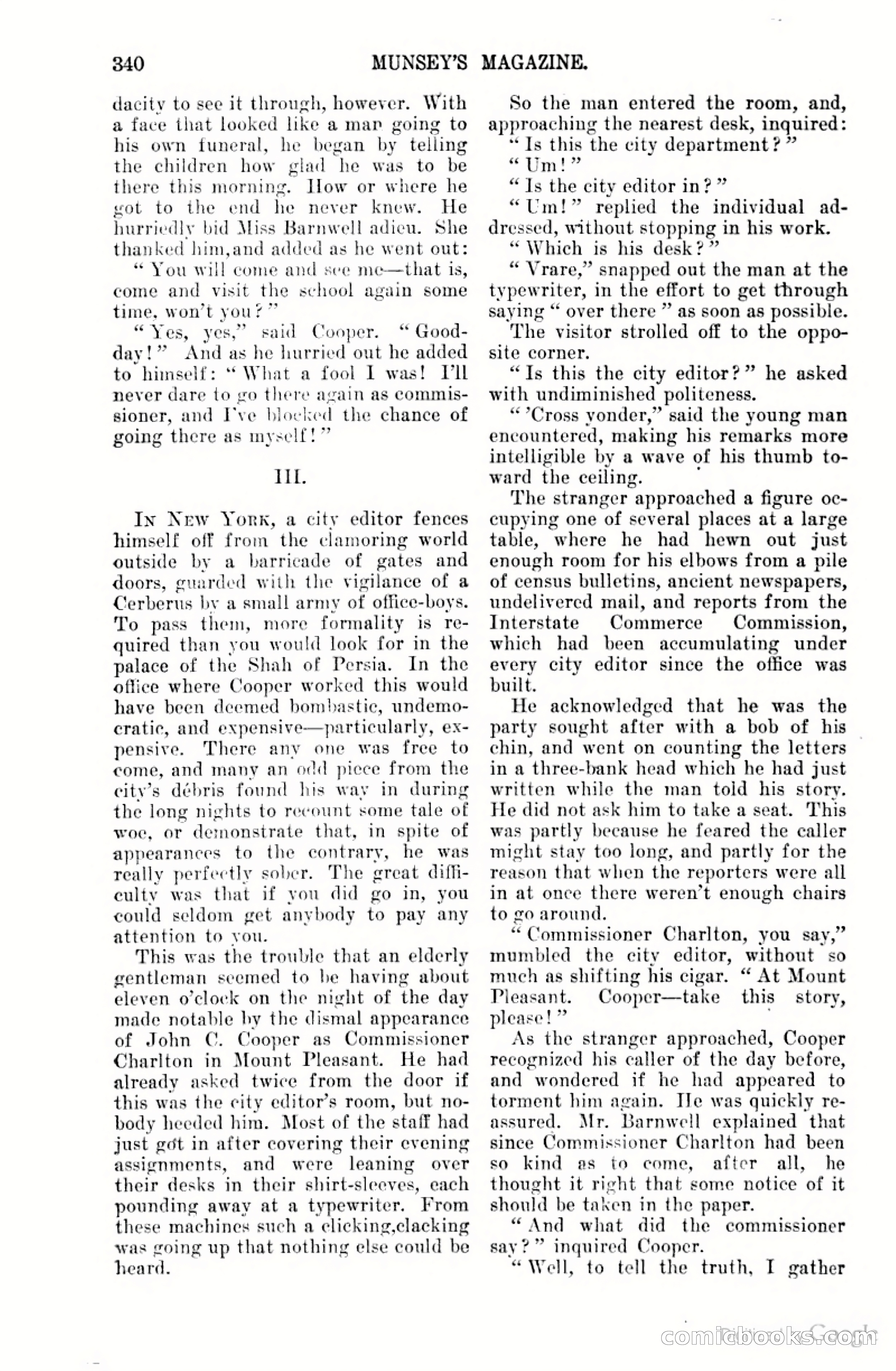 Munsey's Magazine Cover — page 344 of 400