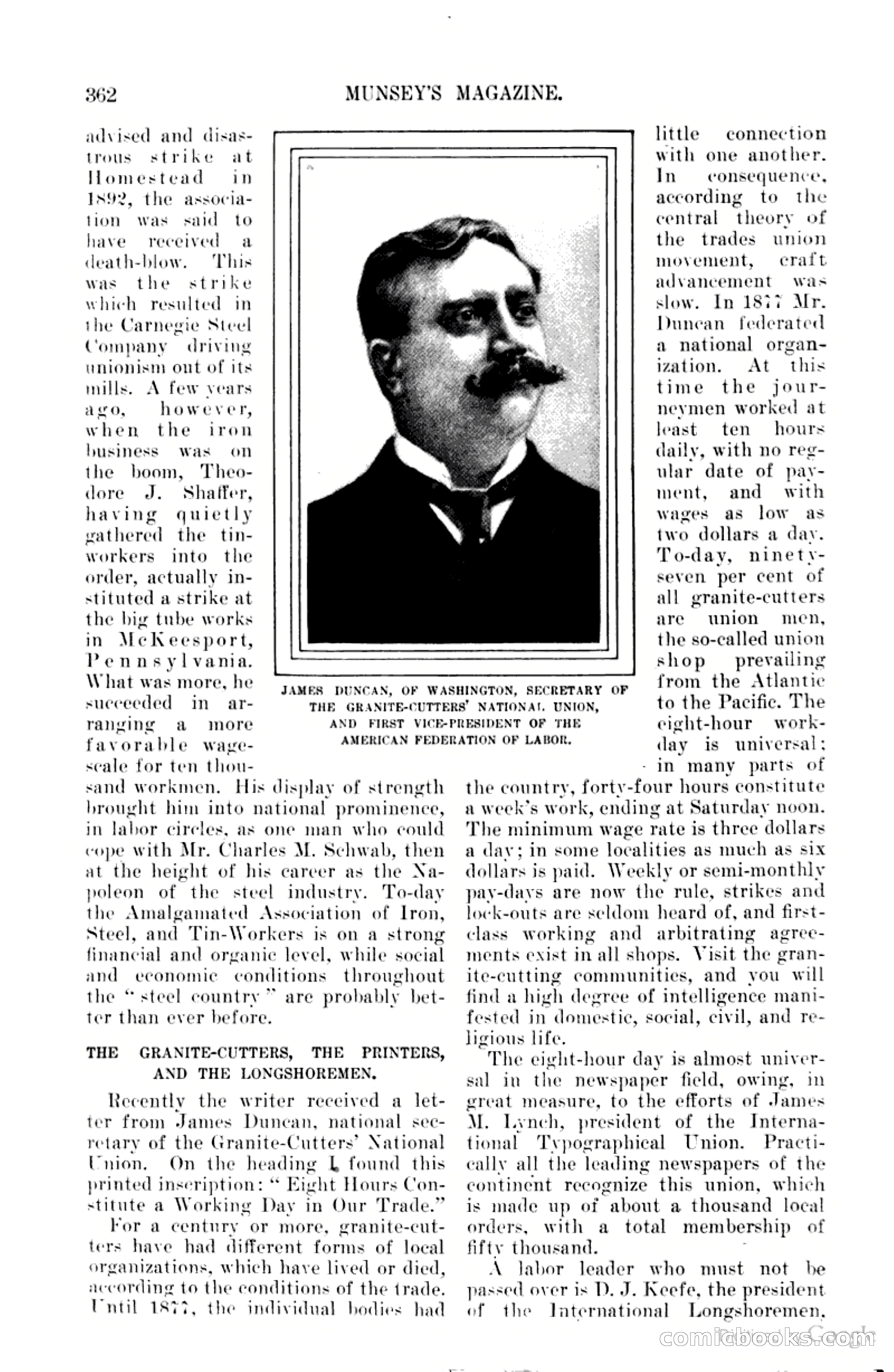 Munsey's Magazine Cover — page 366 of 400