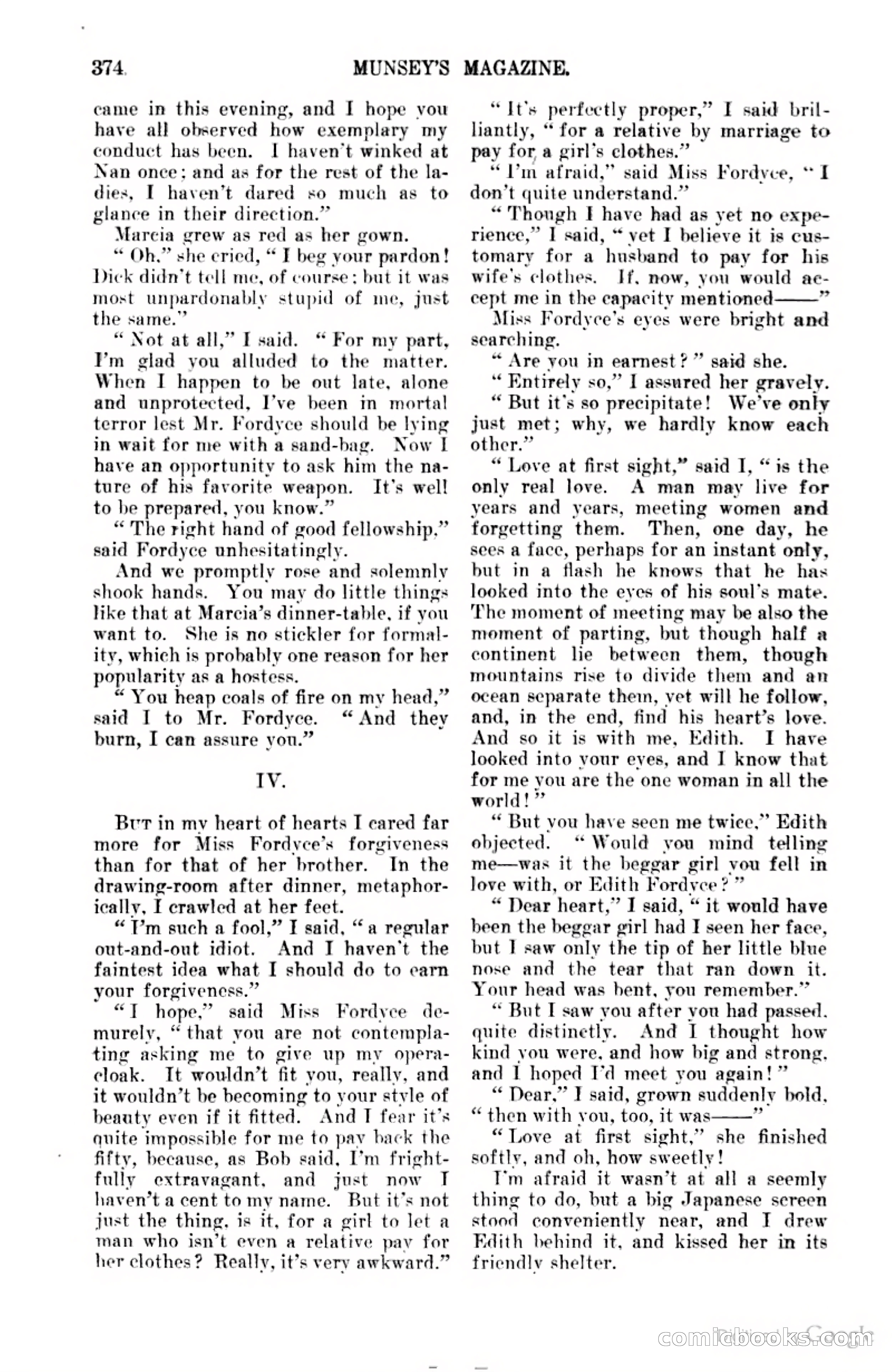 Munsey's Magazine Cover — page 378 of 400
