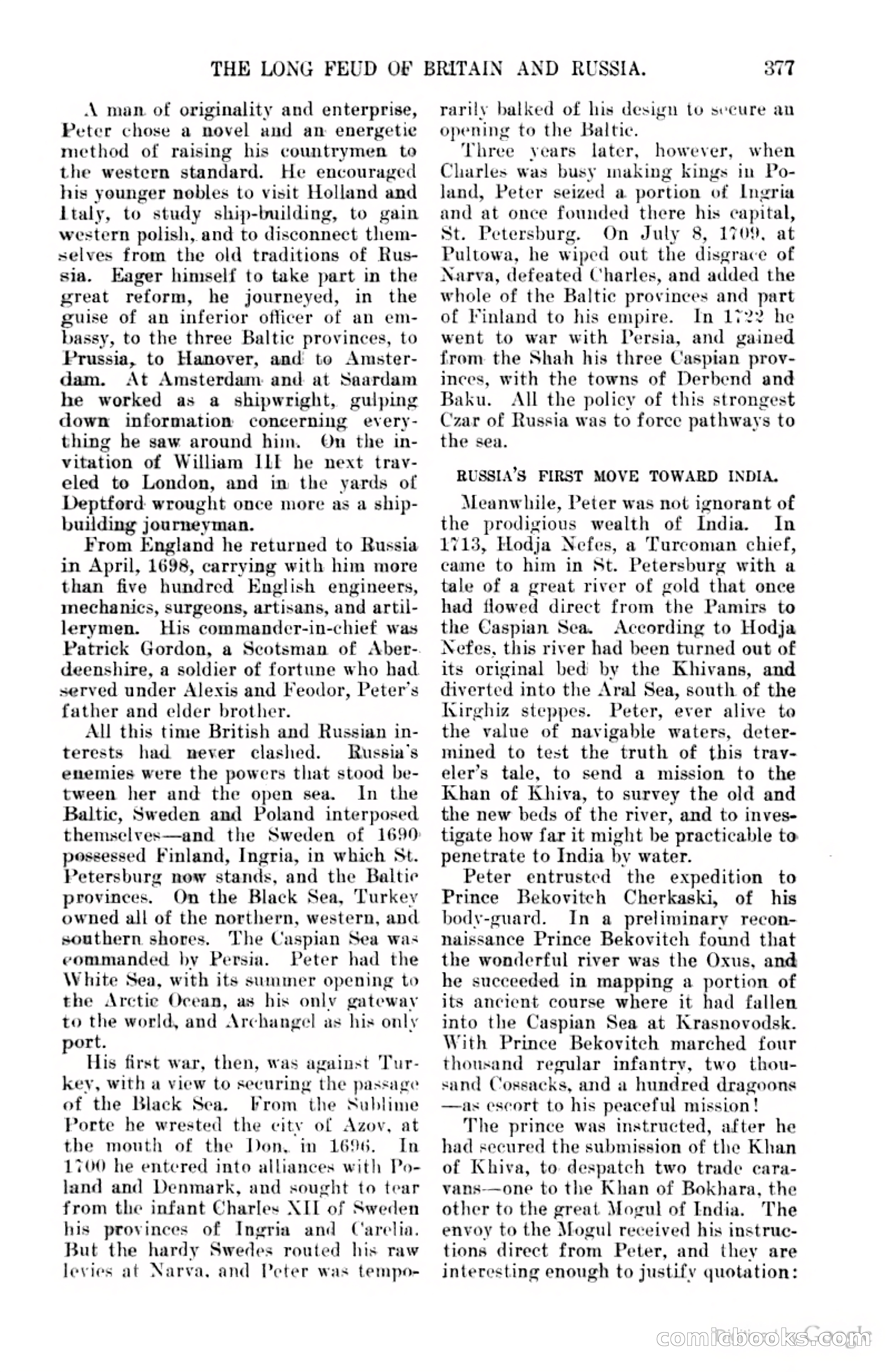 Munsey's Magazine Cover — page 381 of 400