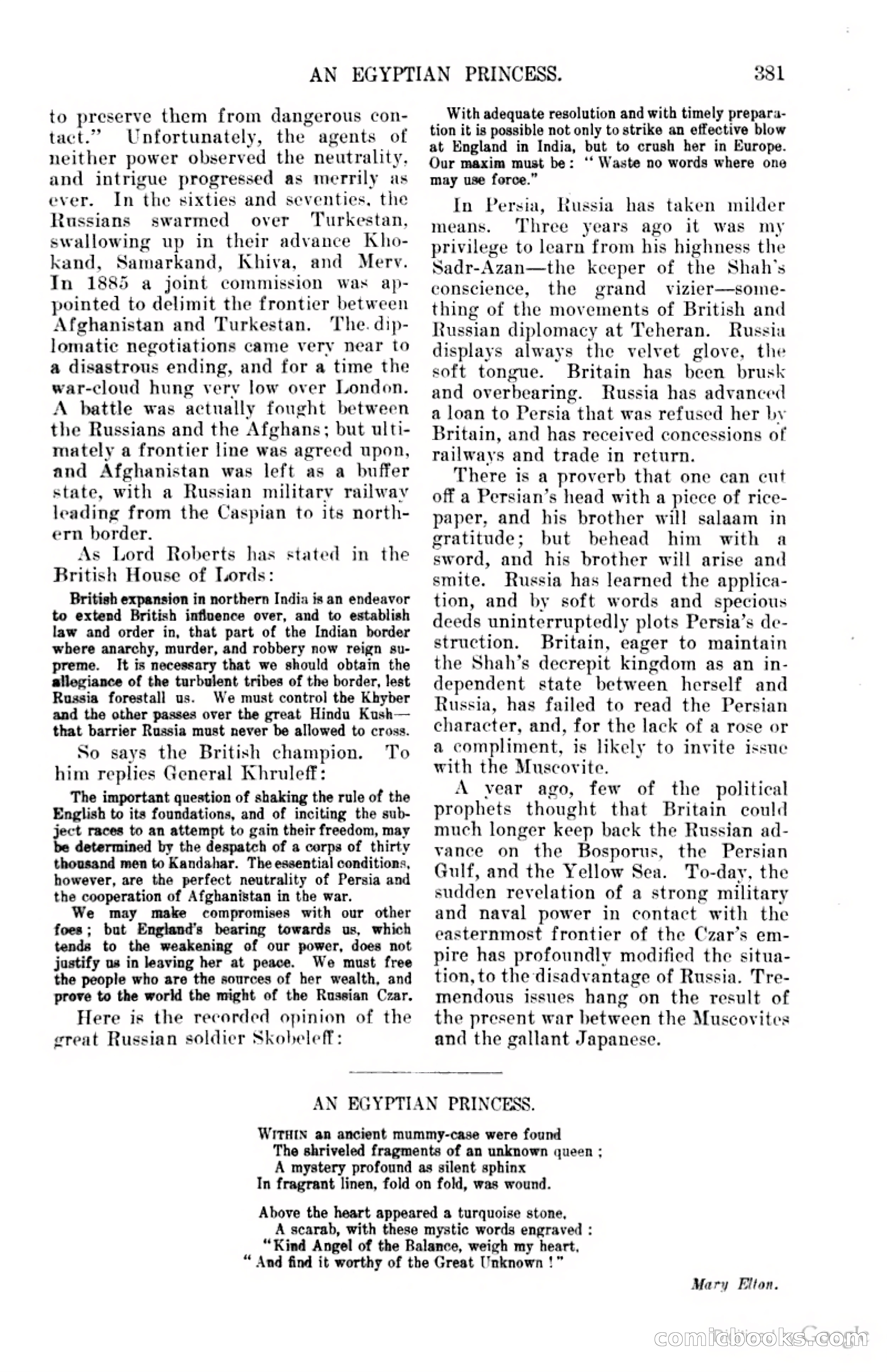 Munsey's Magazine Cover — page 385 of 400