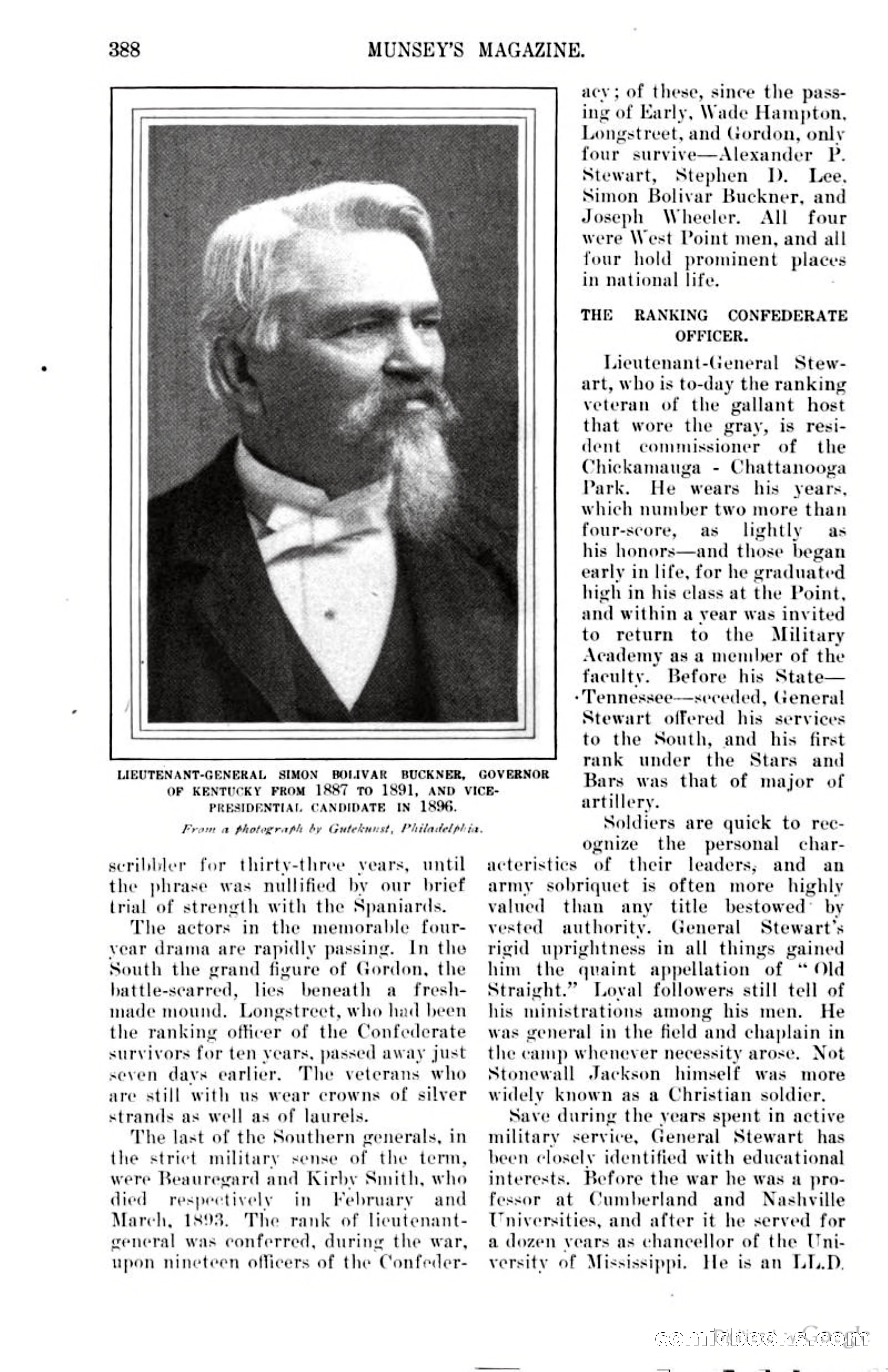 Munsey's Magazine Cover — page 392 of 400