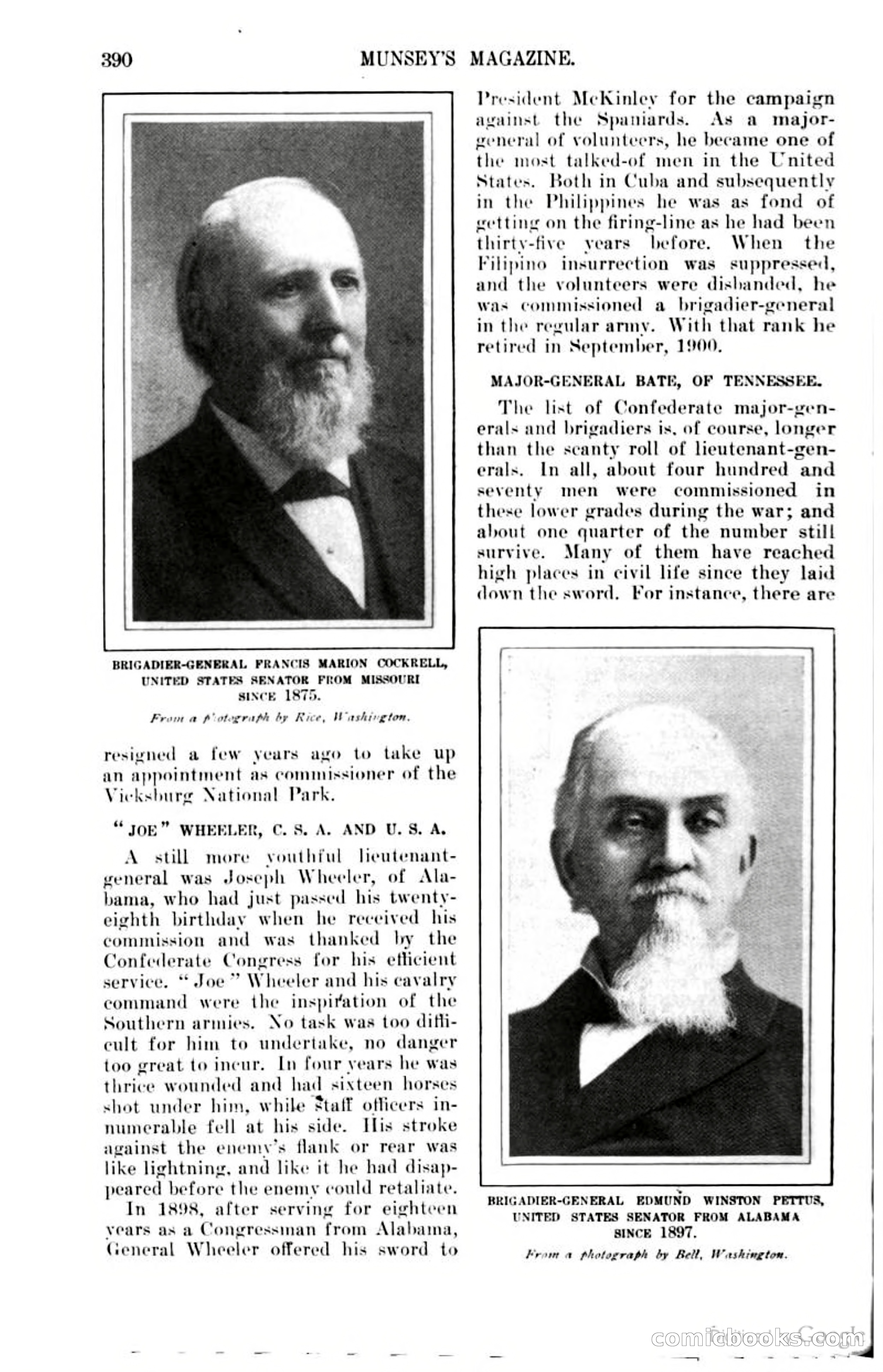 Munsey's Magazine Cover — page 394 of 400