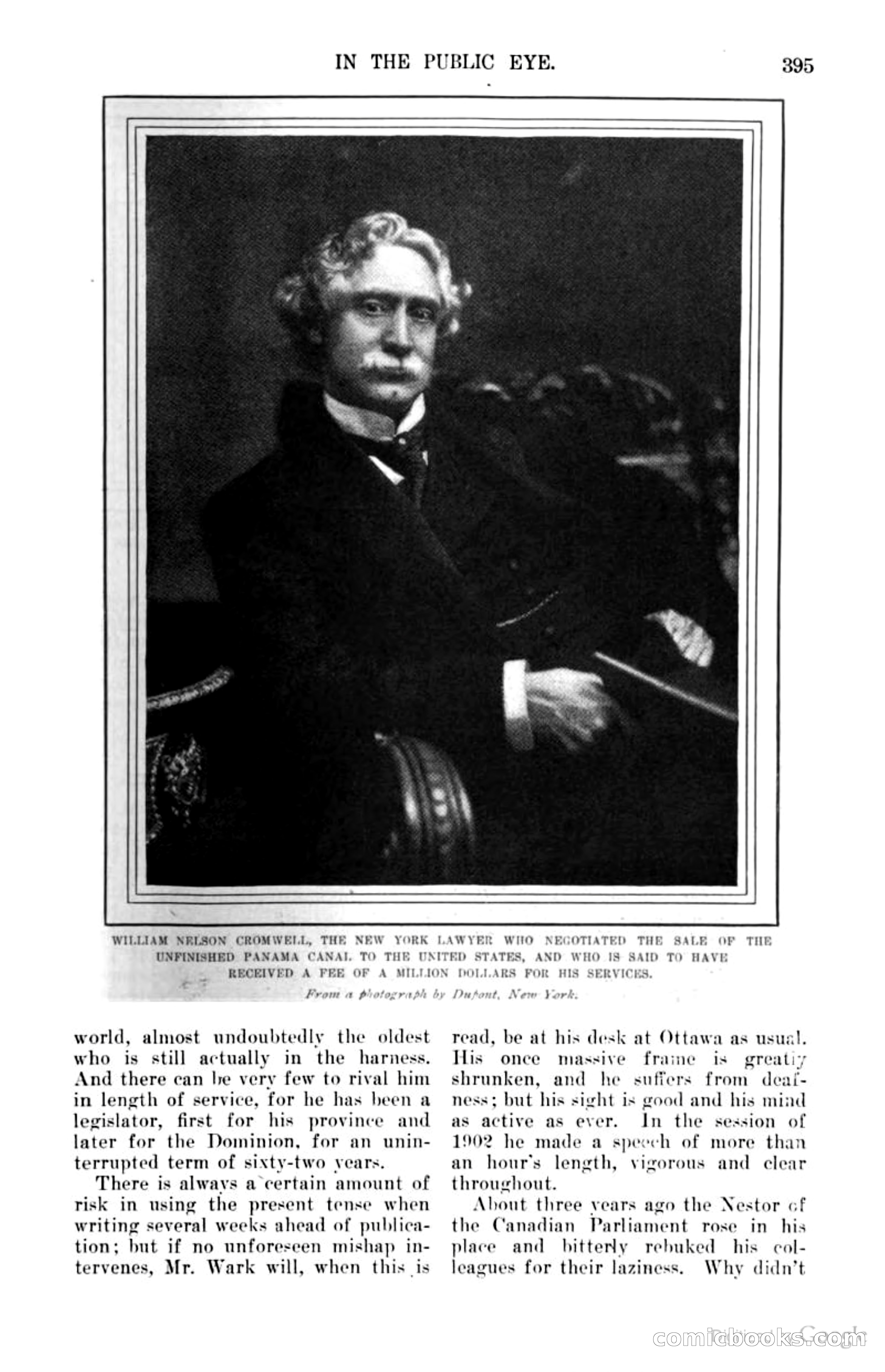 Munsey's Magazine Cover — page 399 of 400