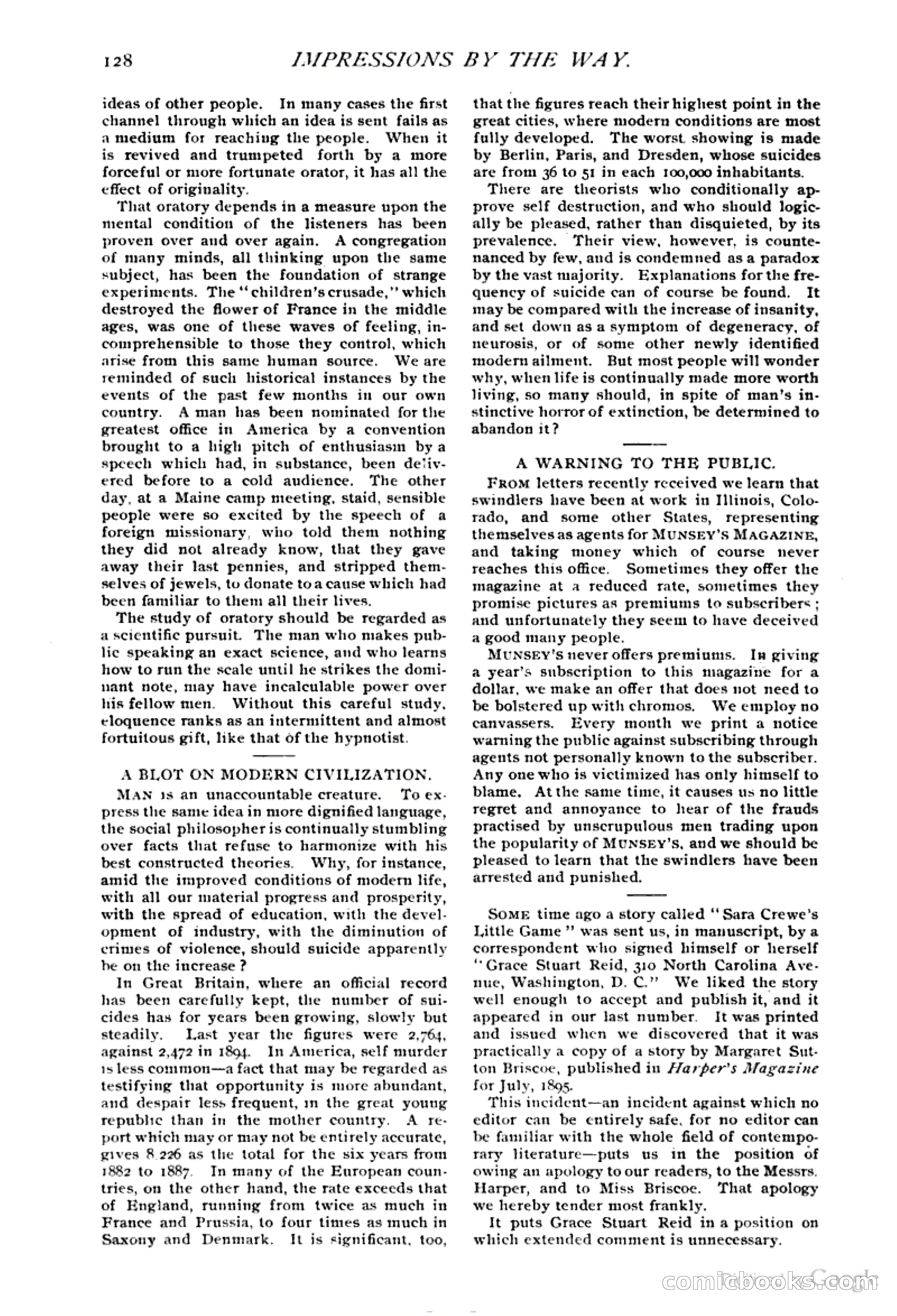 Munsey's Magazine — page 137 of 393