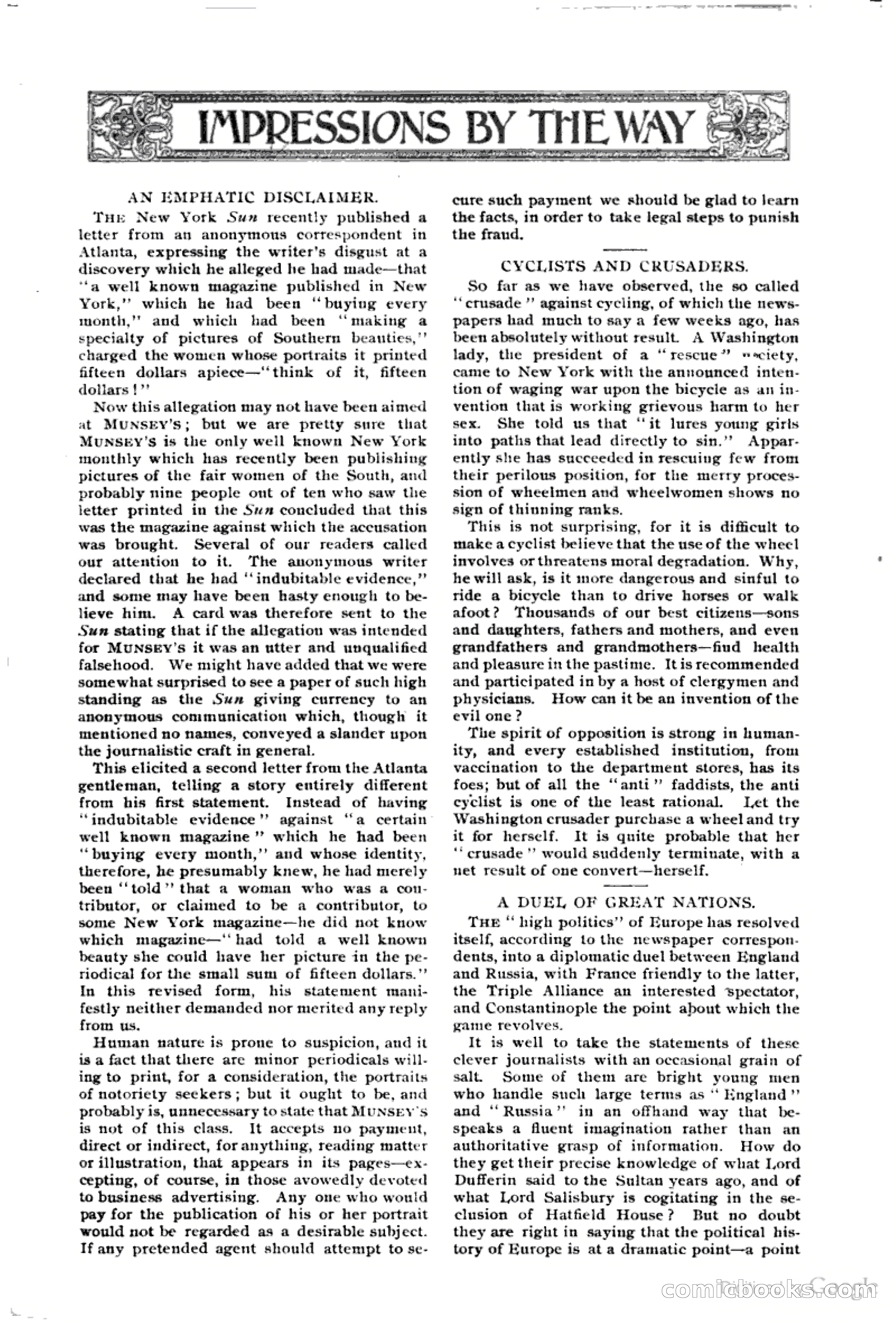 Munsey's Magazine — page 263 of 393