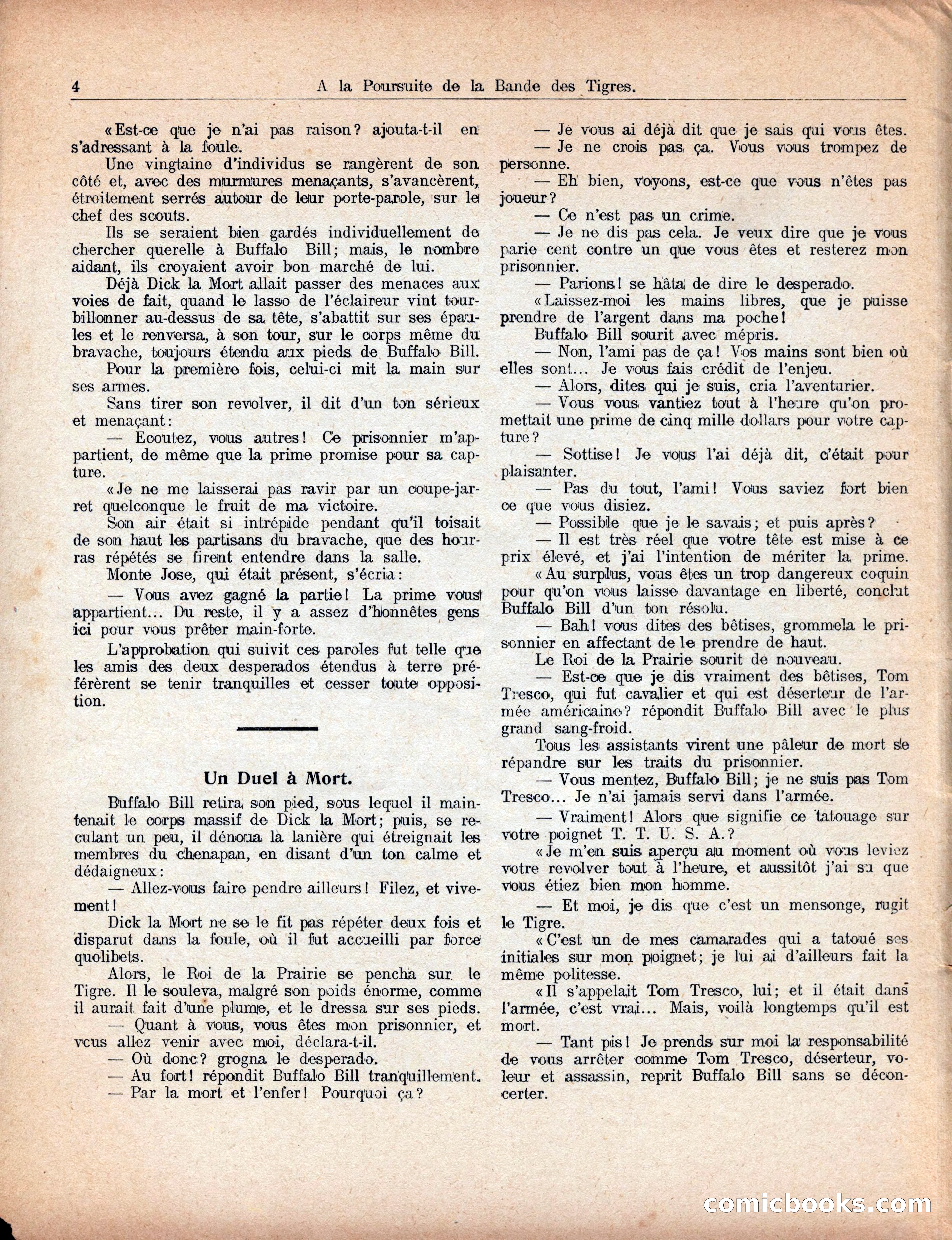 Buffalo Bill's Trail of the Man Tigers — page 8 of 40