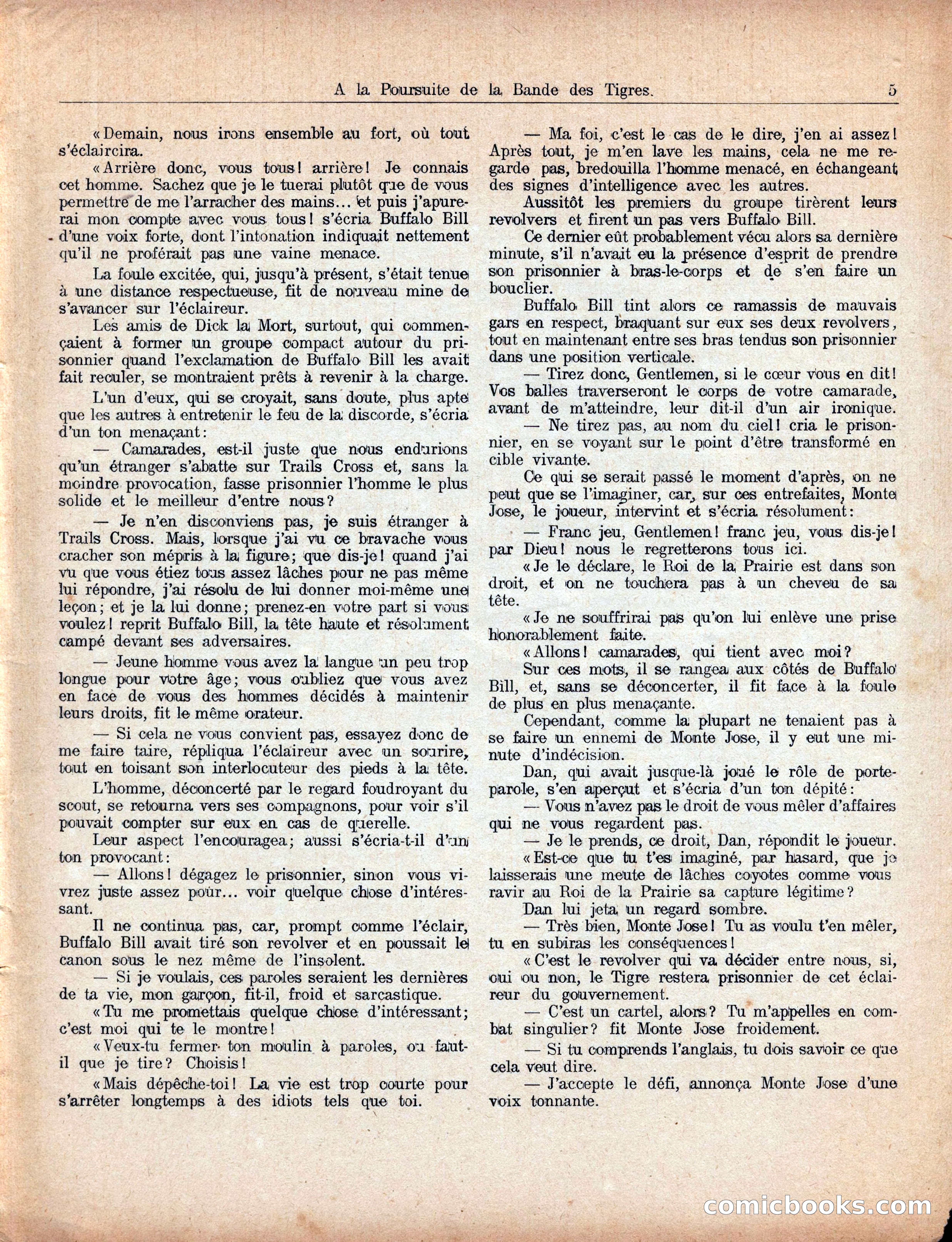 Buffalo Bill's Trail of the Man Tigers — page 9 of 40