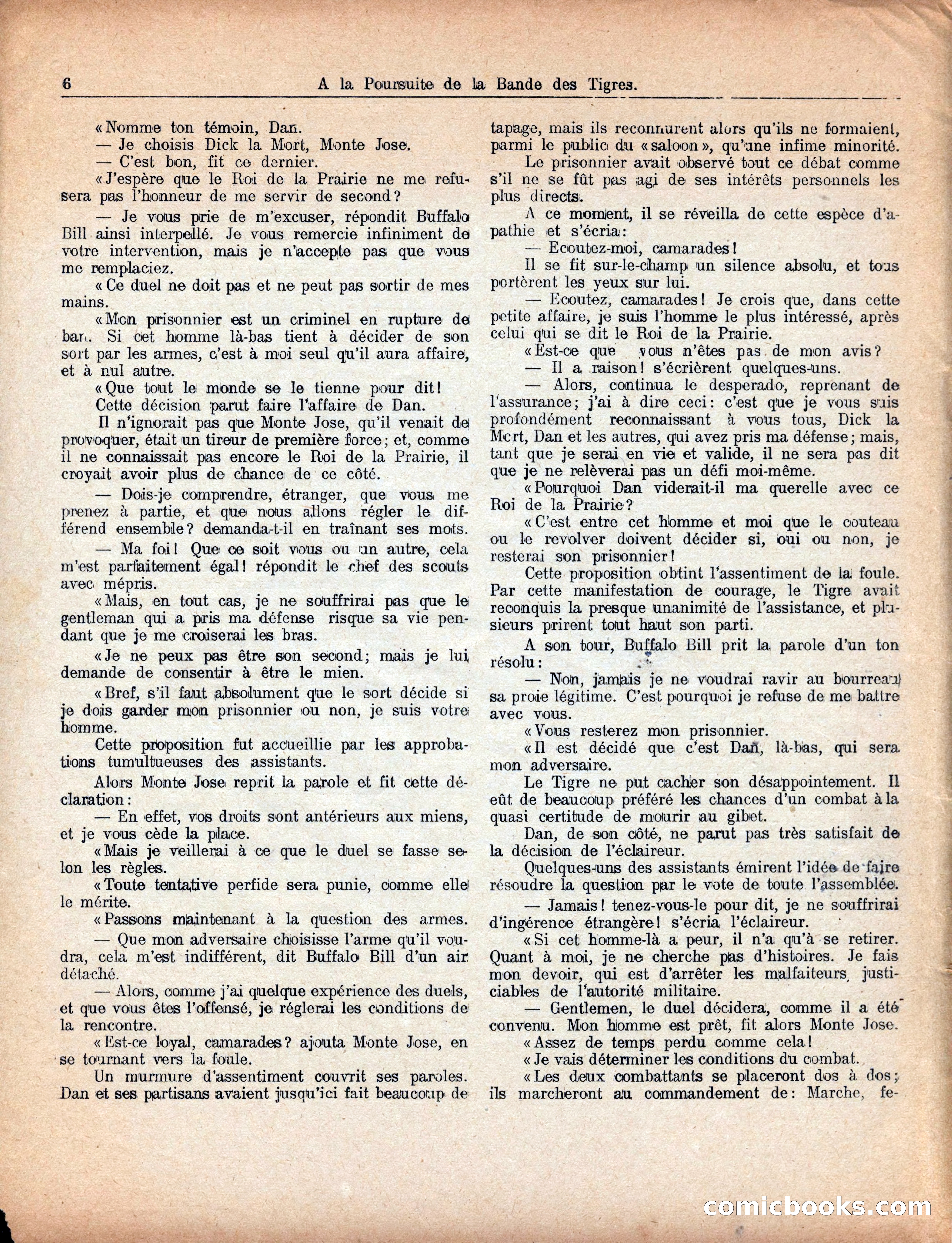 Buffalo Bill's Trail of the Man Tigers — page 10 of 40