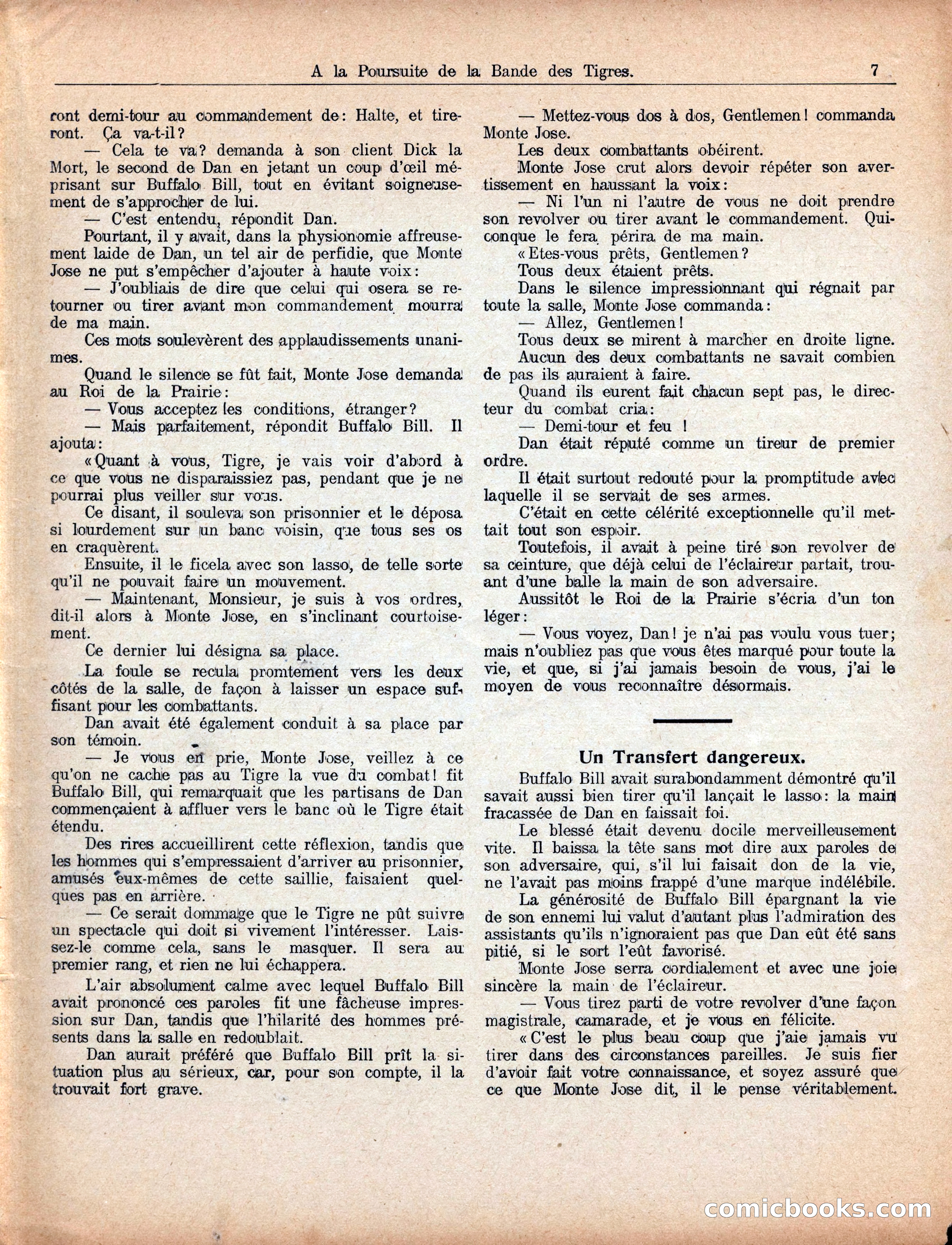 Buffalo Bill's Trail of the Man Tigers — page 11 of 40