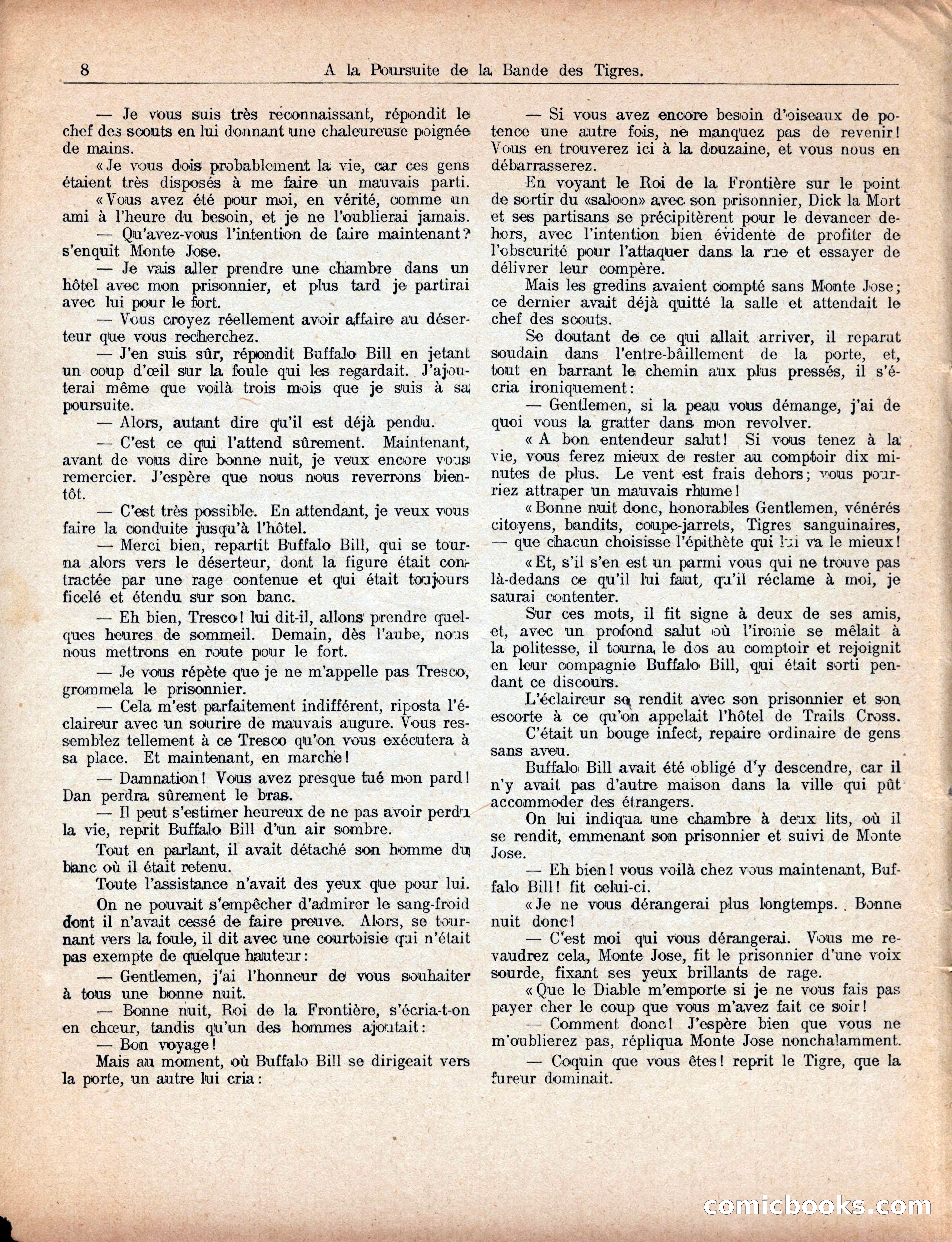Buffalo Bill's Trail of the Man Tigers — page 12 of 40