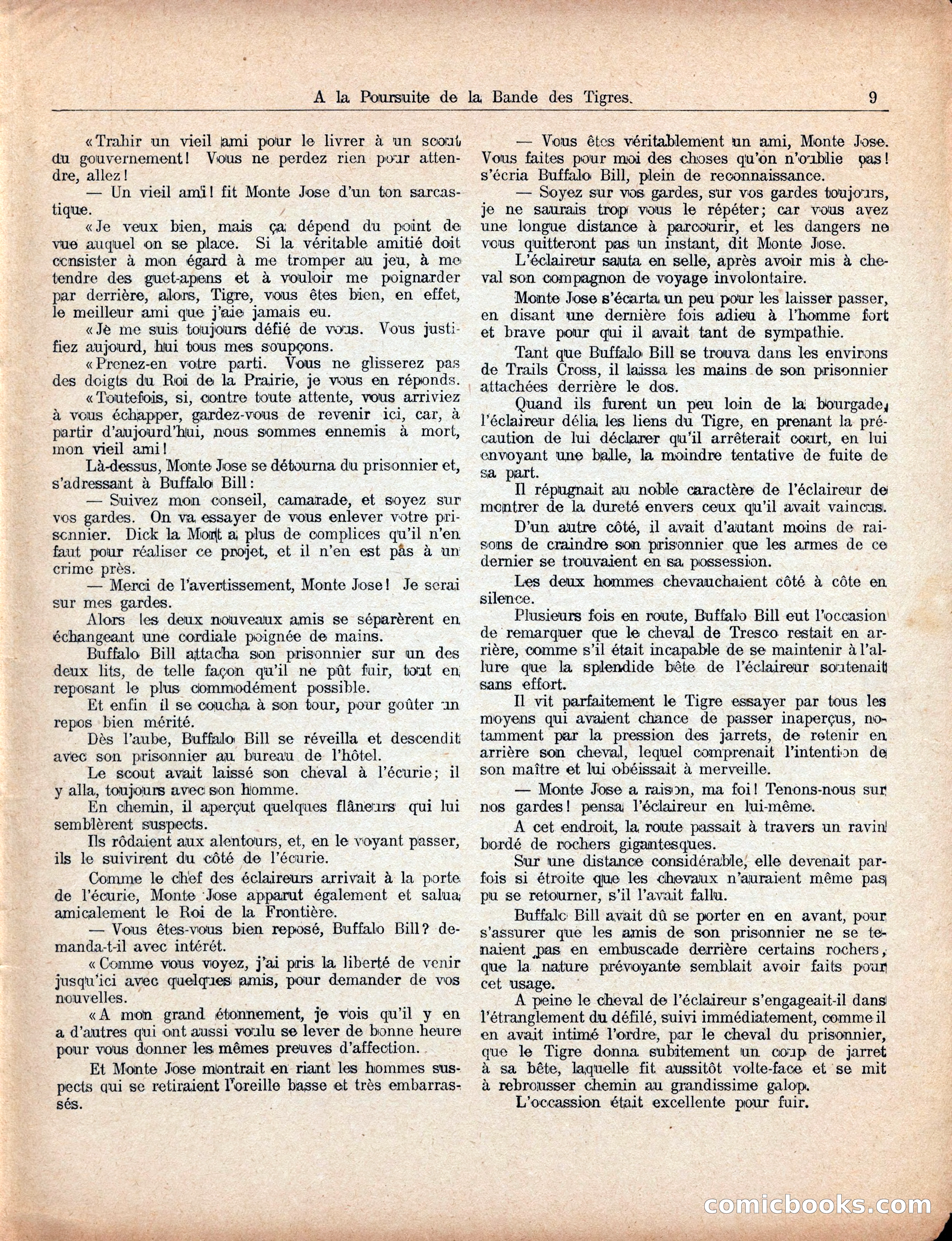 Buffalo Bill's Trail of the Man Tigers — page 13 of 40