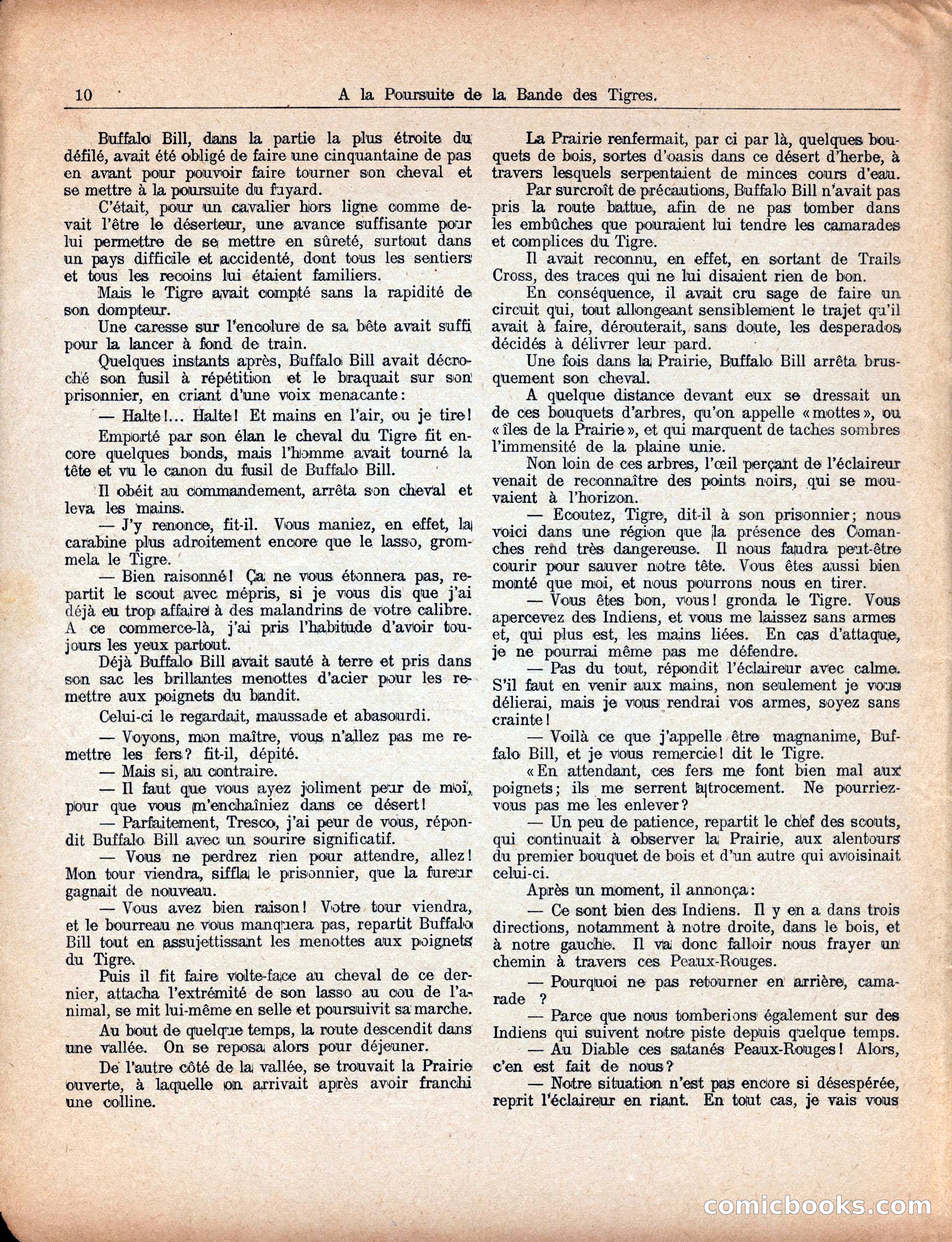 Buffalo Bill's Trail of the Man Tigers — page 14 of 40