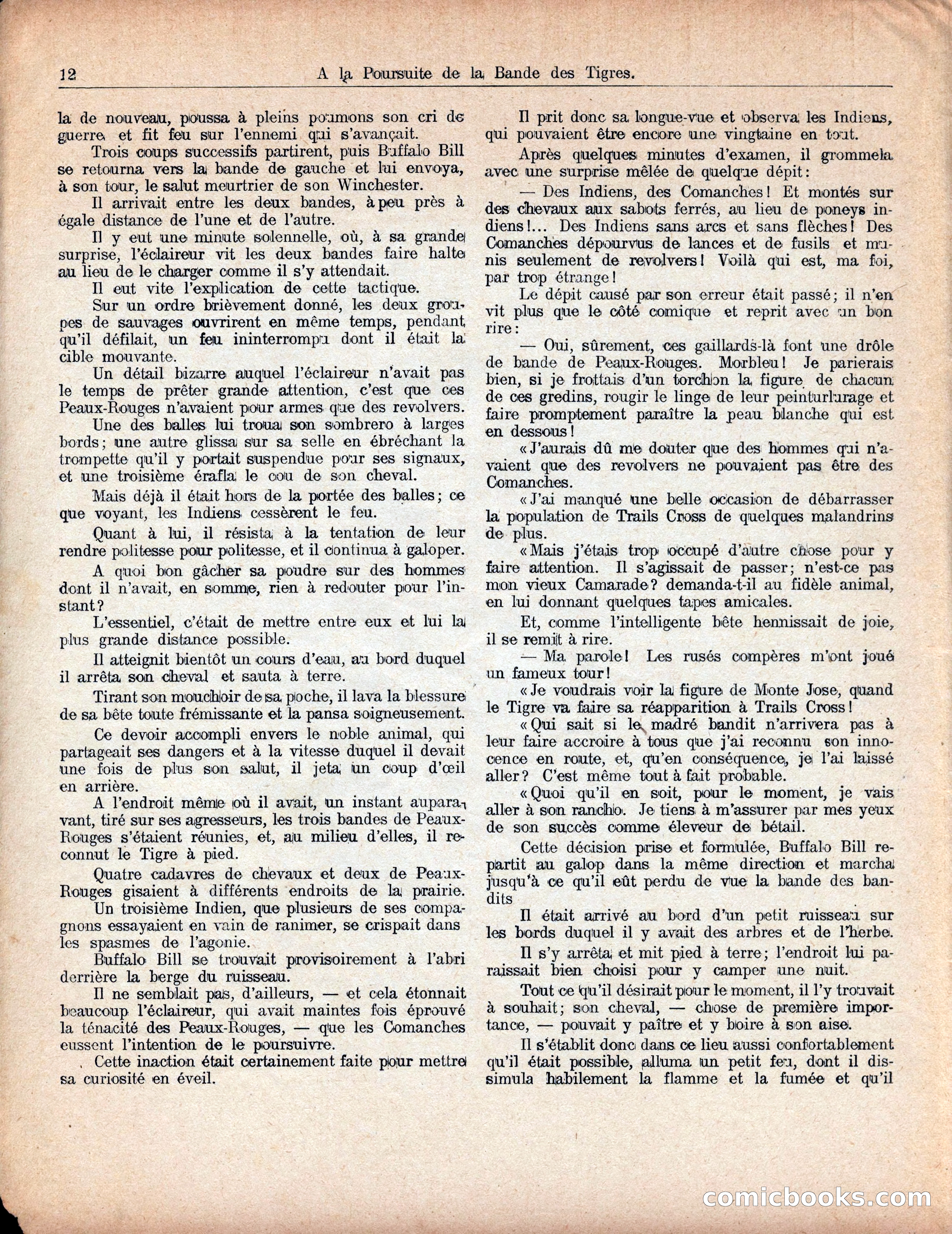 Buffalo Bill's Trail of the Man Tigers — page 16 of 40