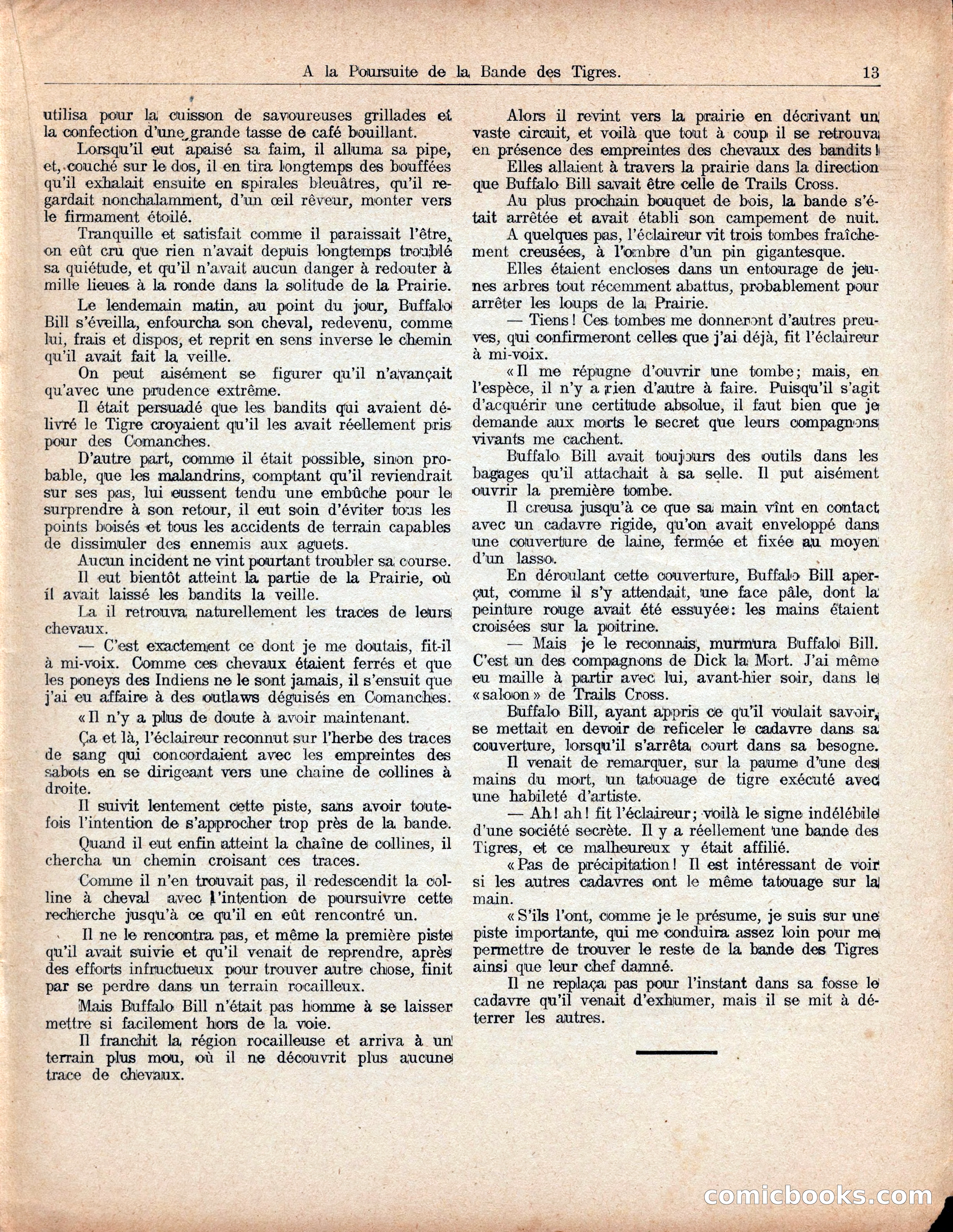 Buffalo Bill's Trail of the Man Tigers — page 17 of 40
