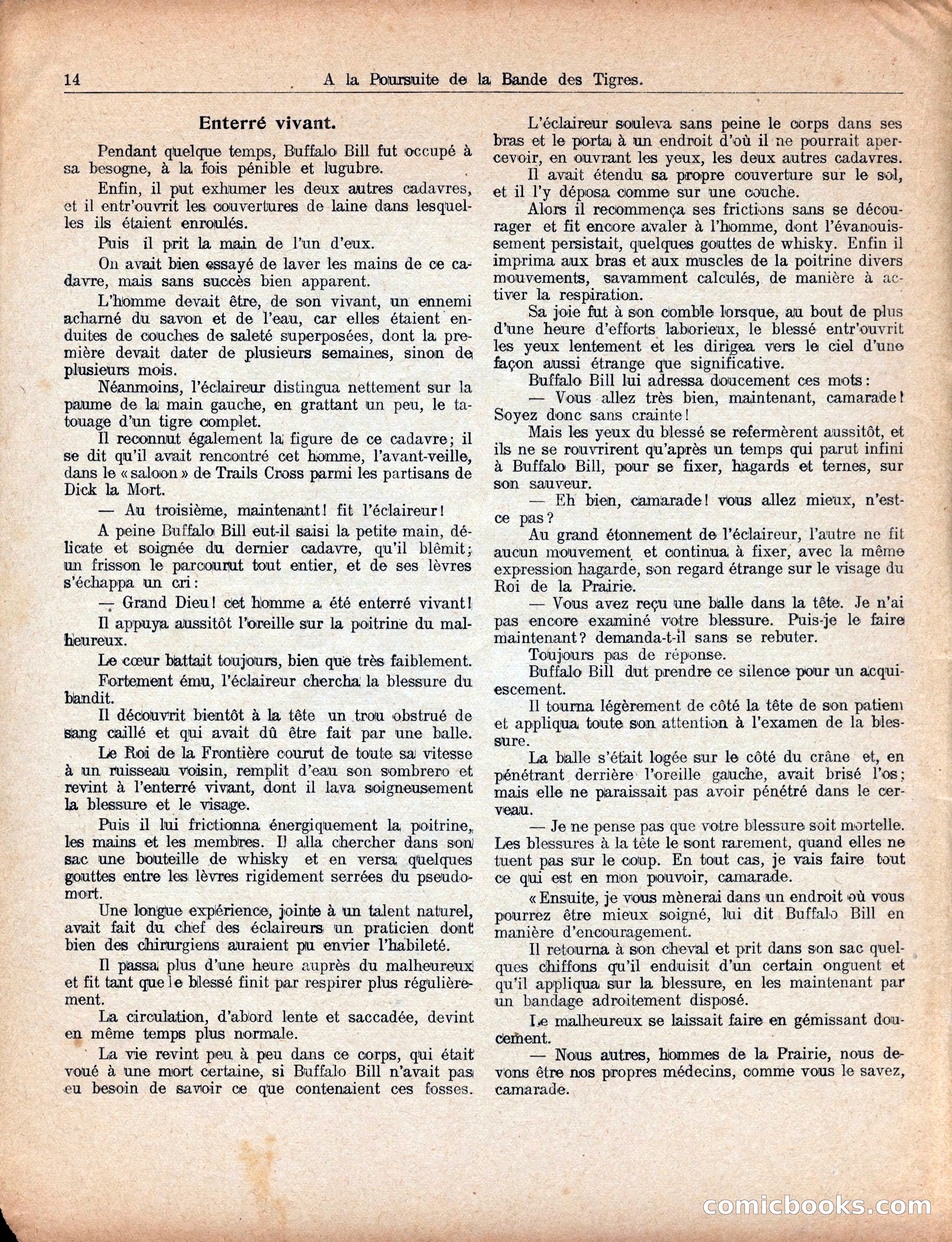 Buffalo Bill's Trail of the Man Tigers — page 18 of 40