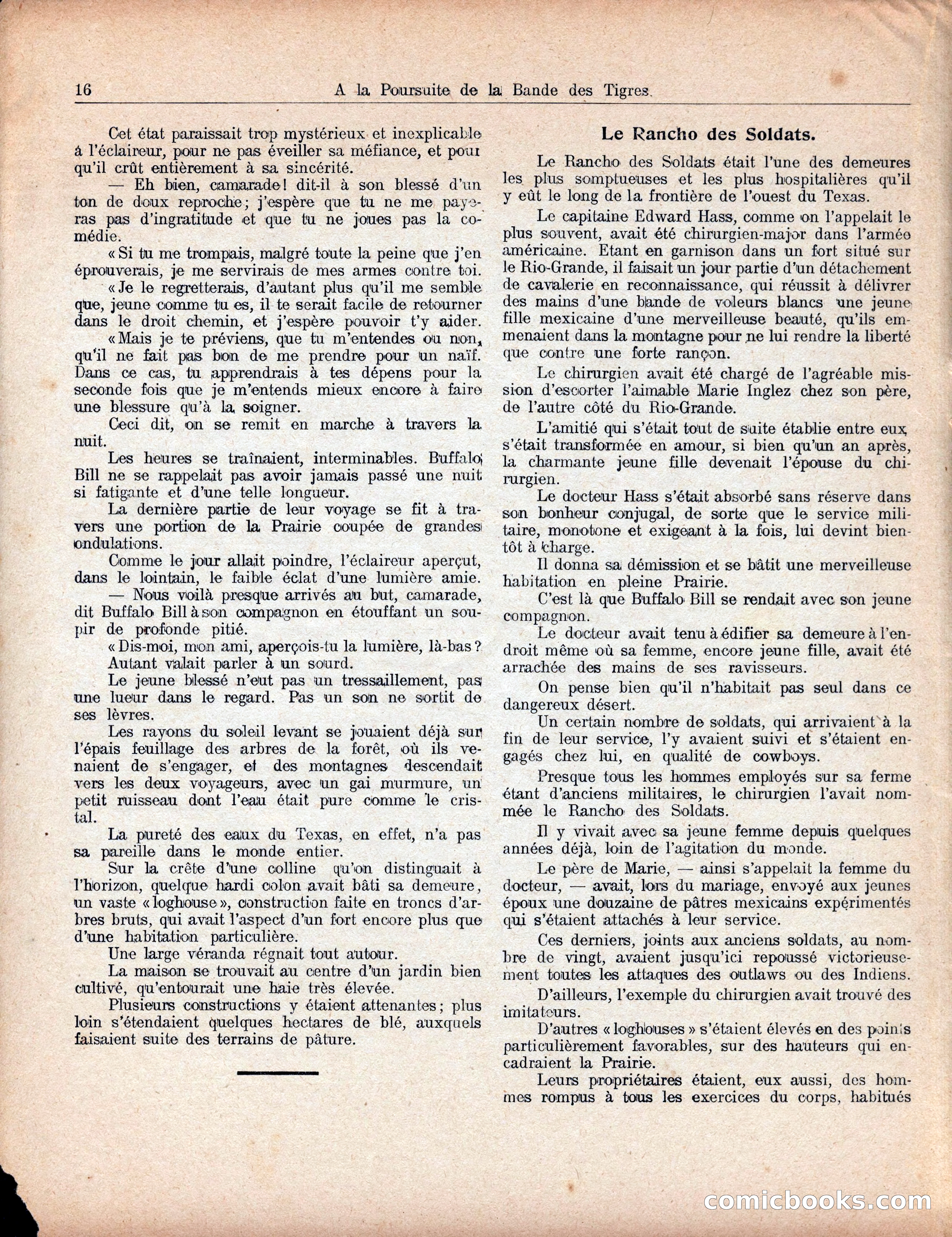 Buffalo Bill's Trail of the Man Tigers — page 20 of 40