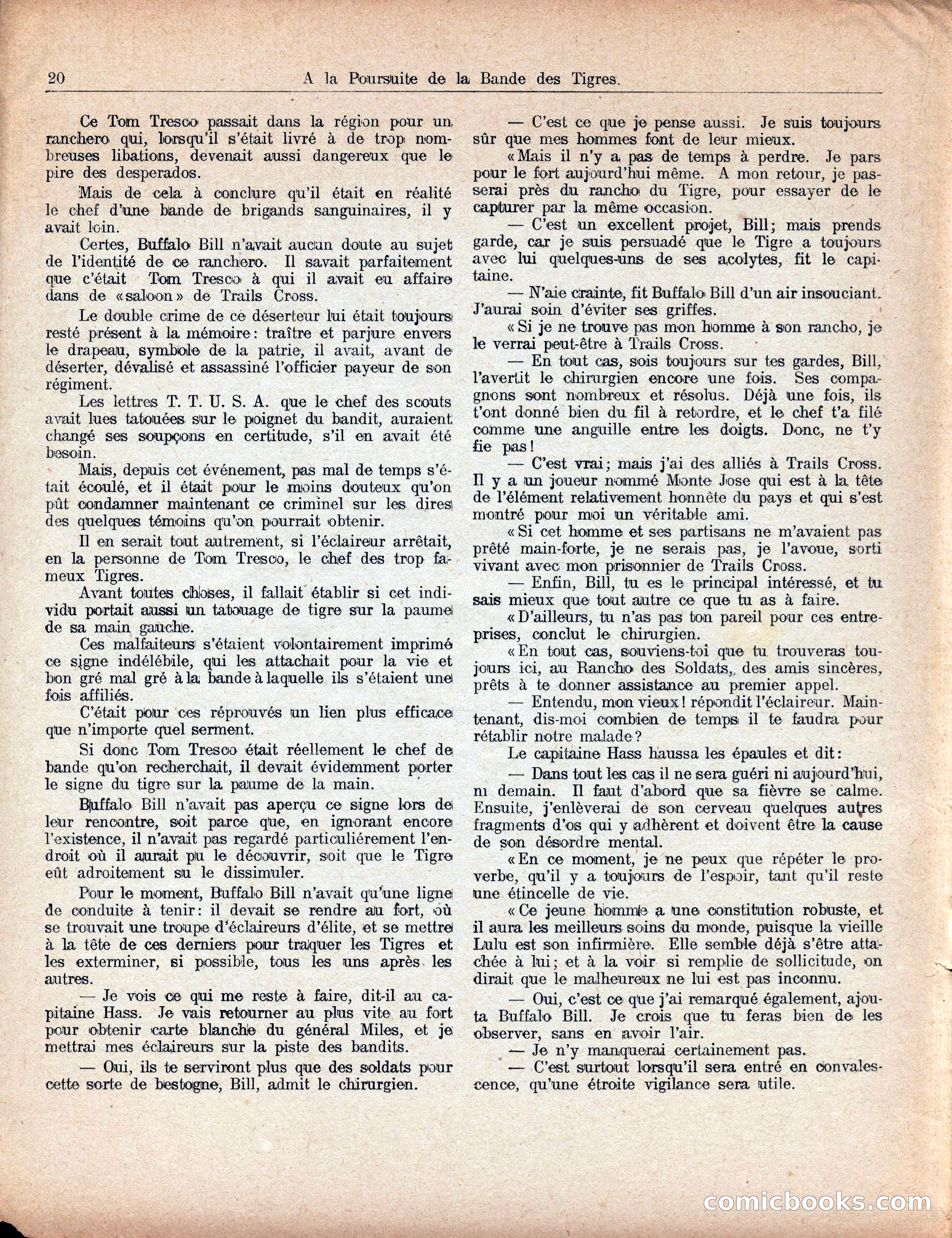 Buffalo Bill's Trail of the Man Tigers — page 24 of 40