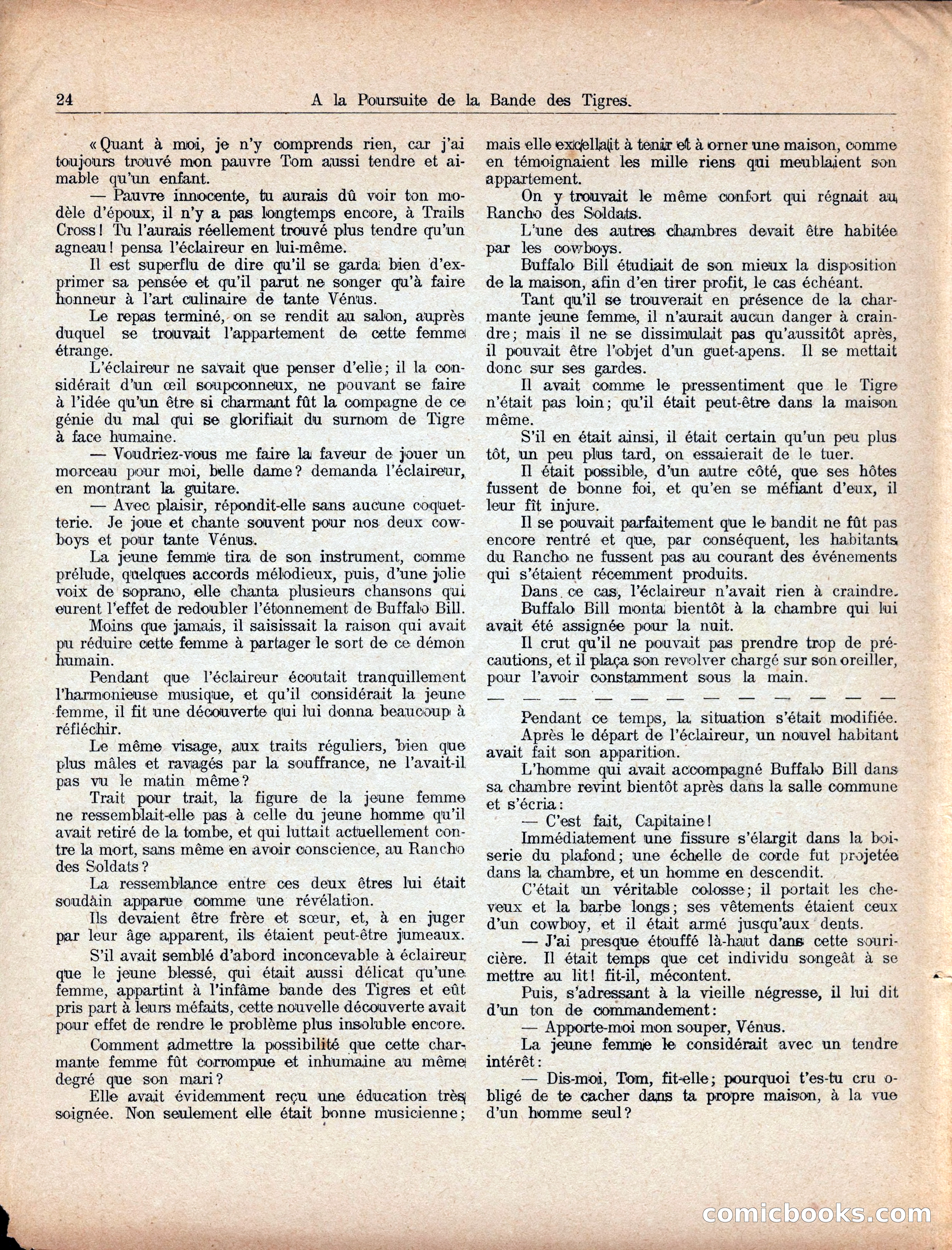 Buffalo Bill's Trail of the Man Tigers — page 28 of 40