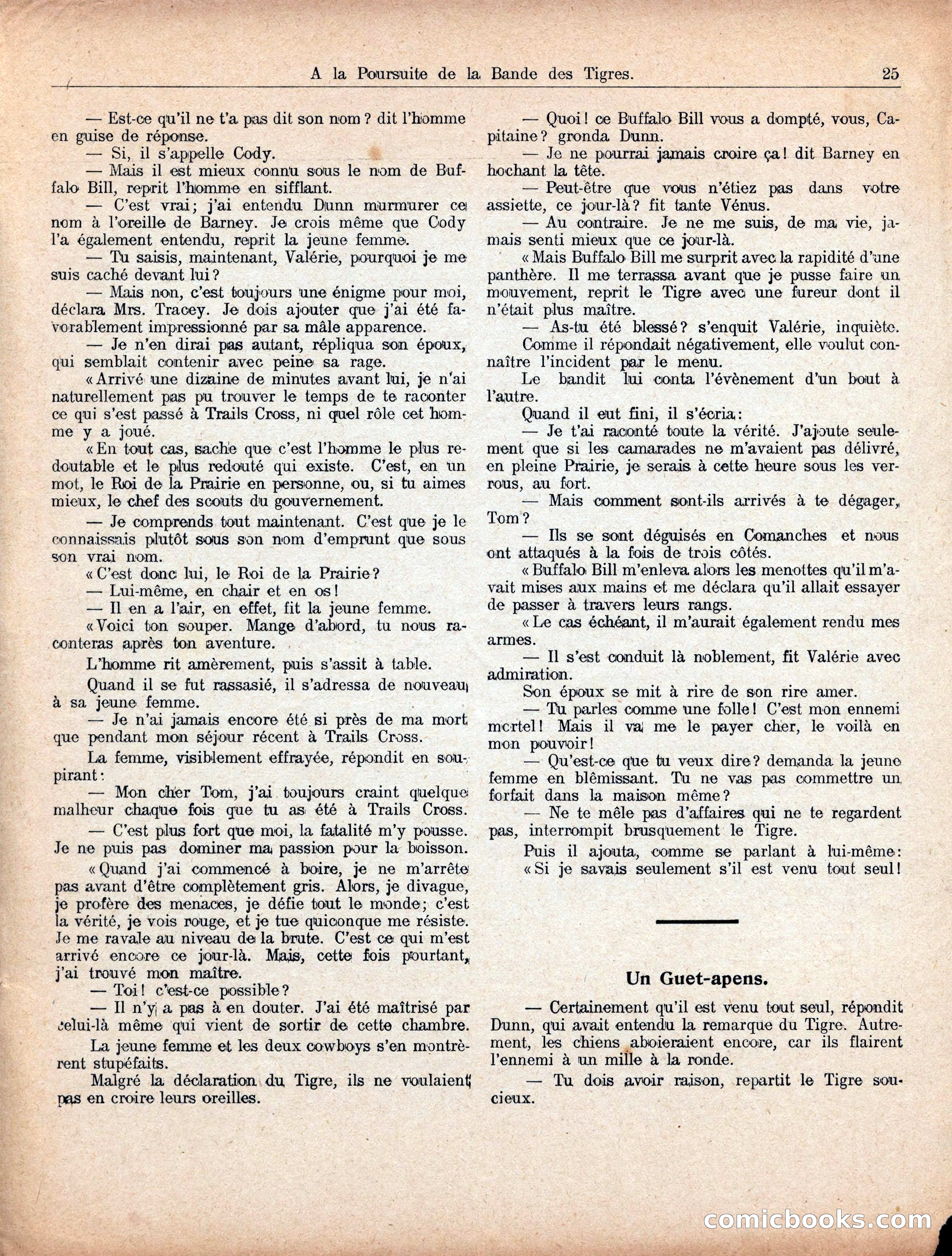Buffalo Bill's Trail of the Man Tigers — page 29 of 40