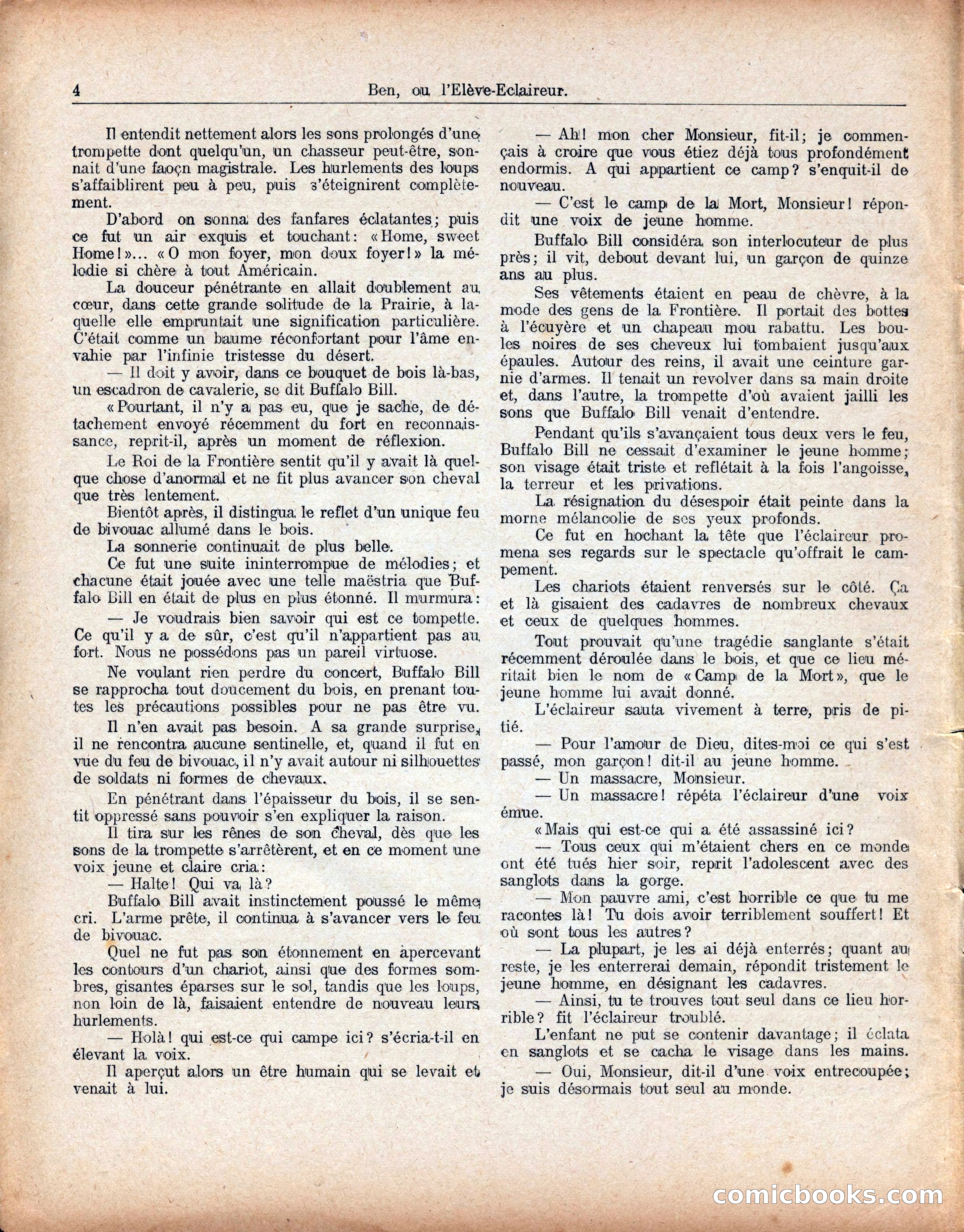 Buffalo Bill No. 52: Ben, ou l'Élève-Éclaireur — page 8 of 40