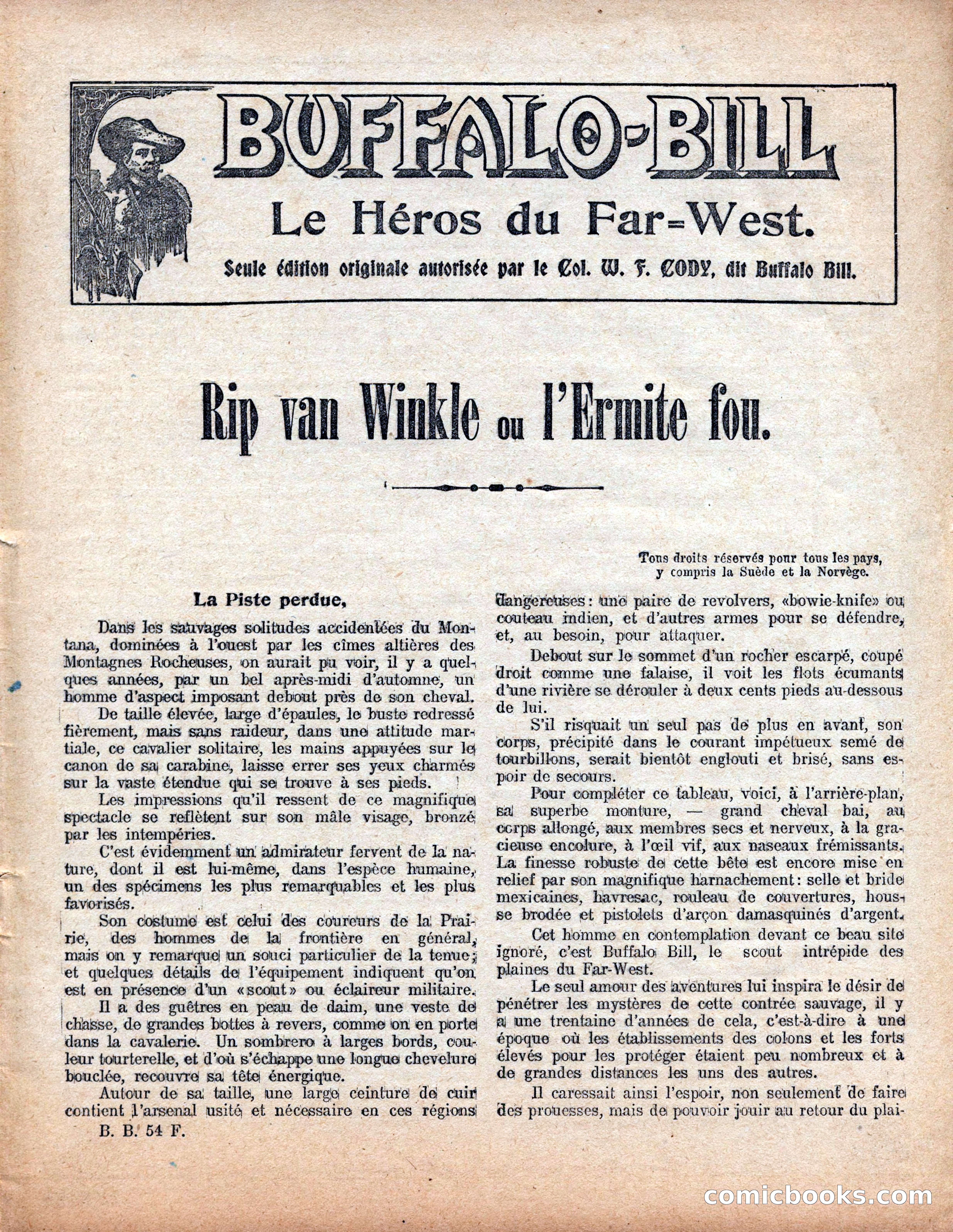 Buffalo Bill and the Mad Hermit: Finding a Lost Trail — page 5 of 40