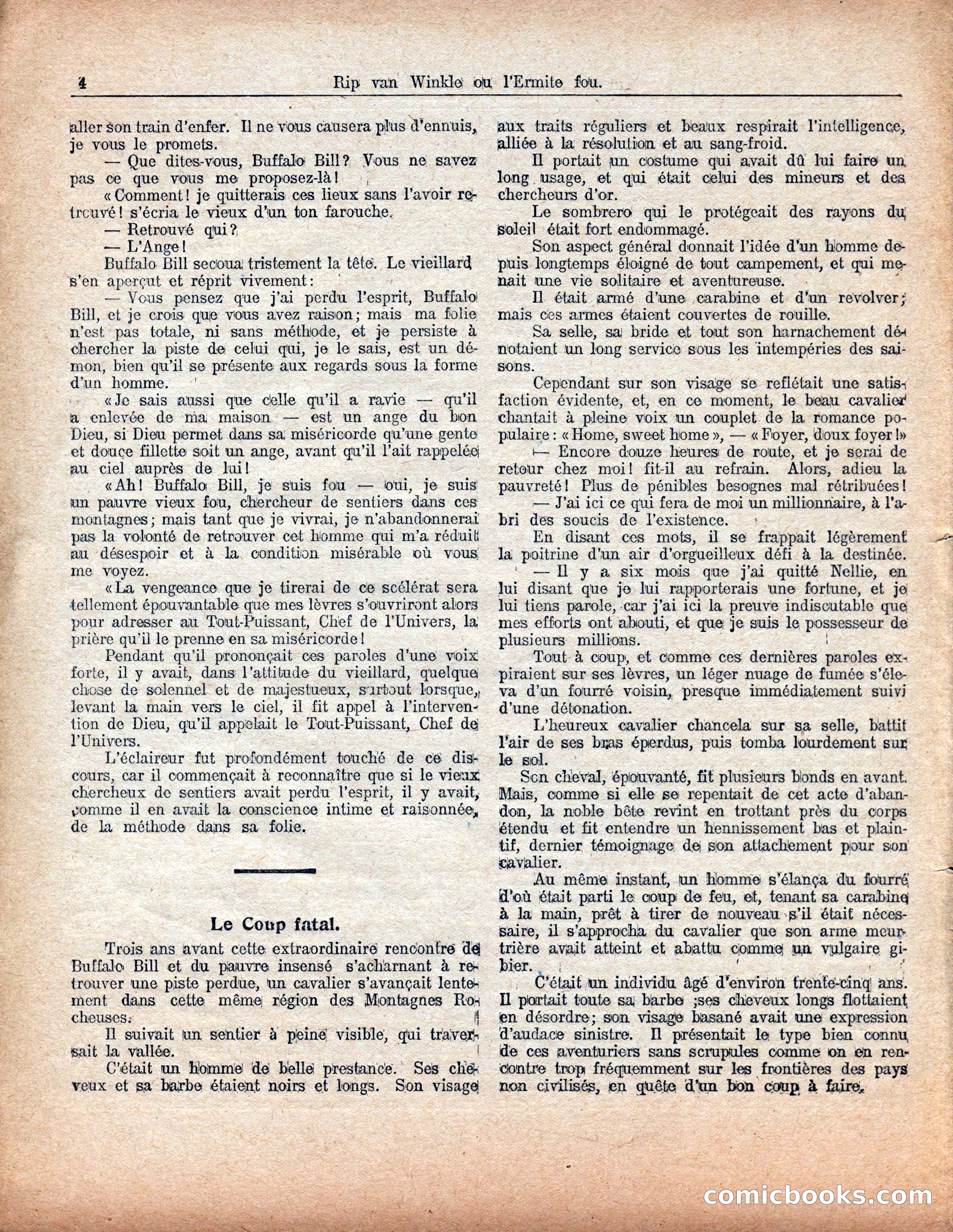 Buffalo Bill and the Mad Hermit: Finding a Lost Trail — page 8 of 40