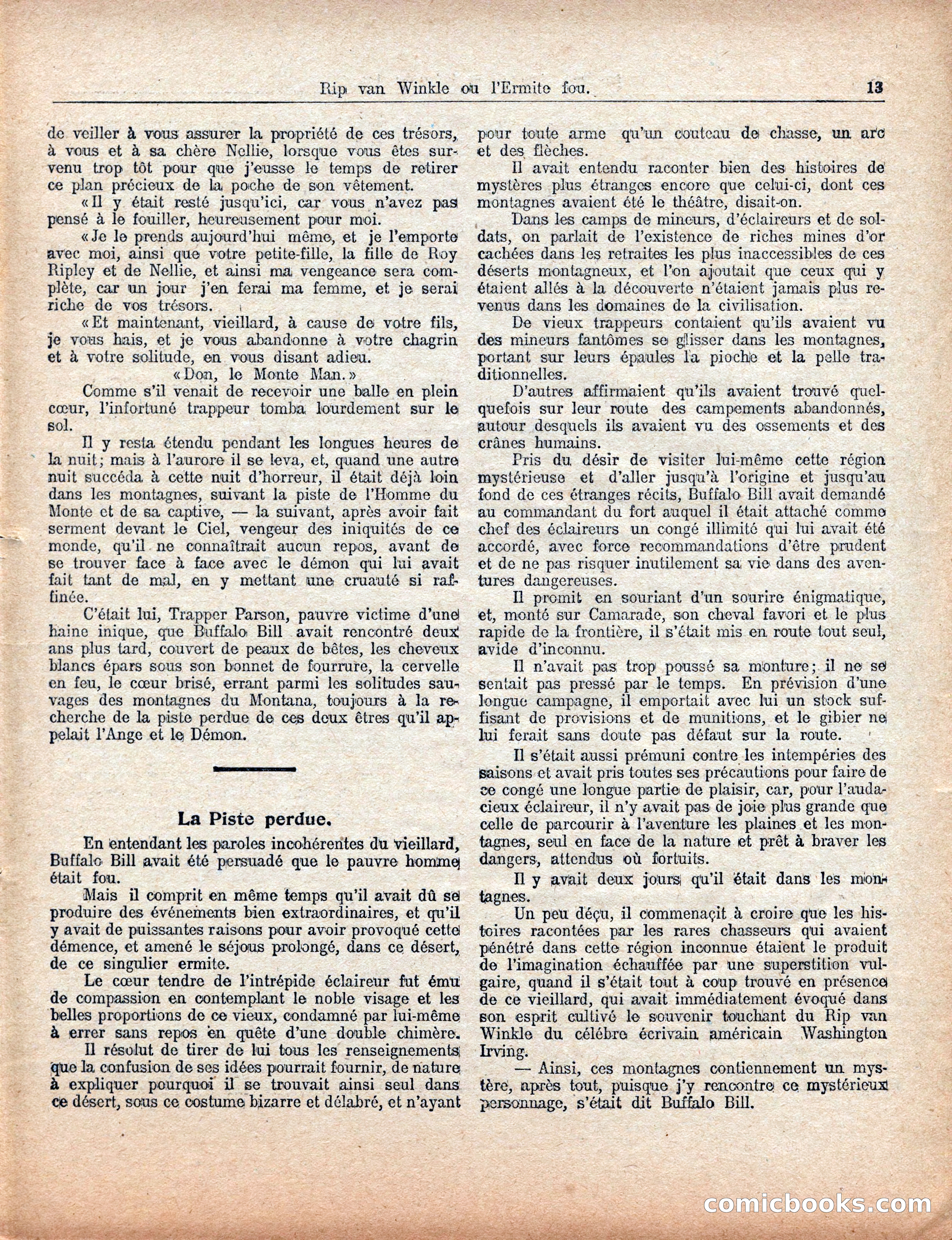 Buffalo Bill and the Mad Hermit: Finding a Lost Trail — page 17 of 40