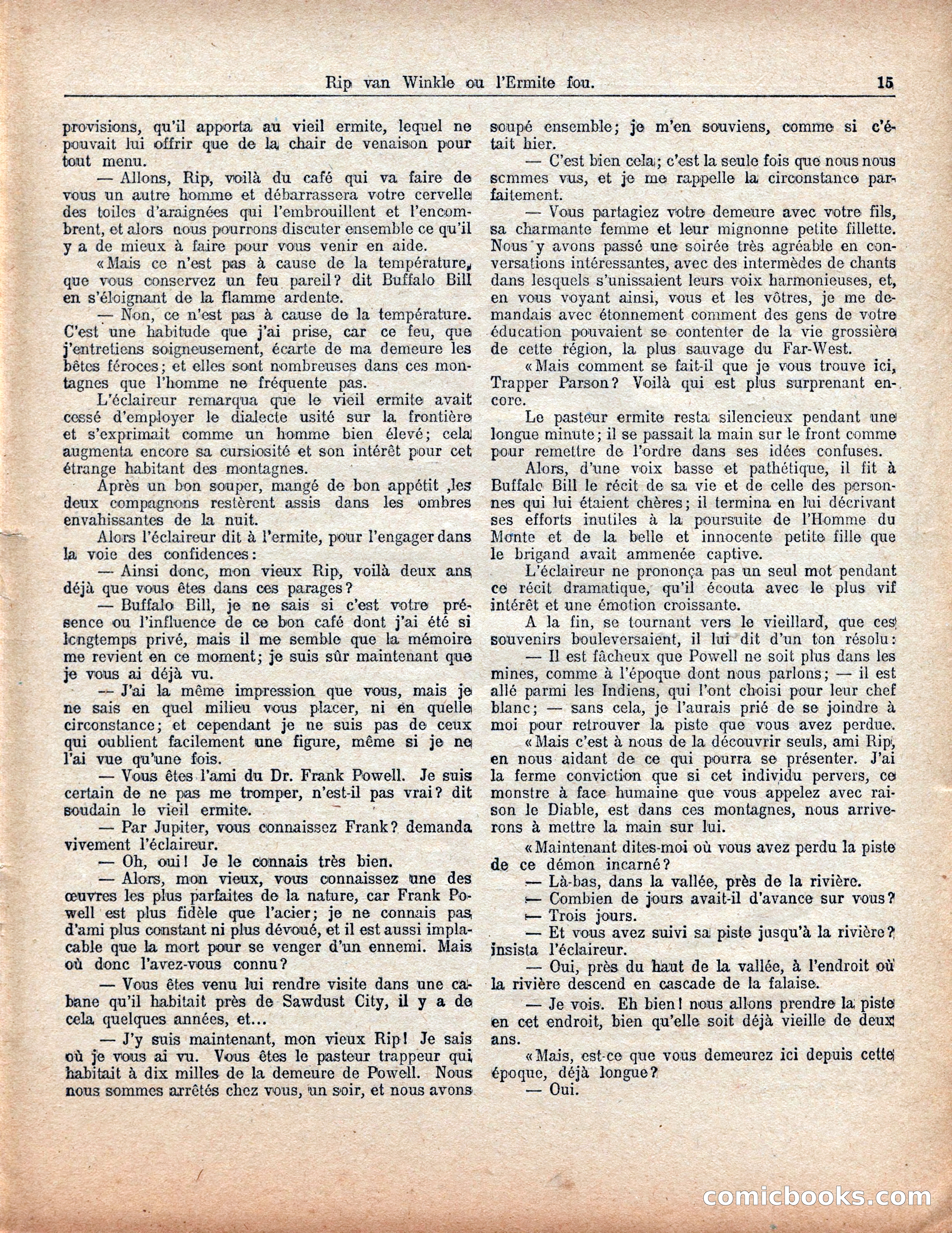 Buffalo Bill and the Mad Hermit: Finding a Lost Trail — page 19 of 40