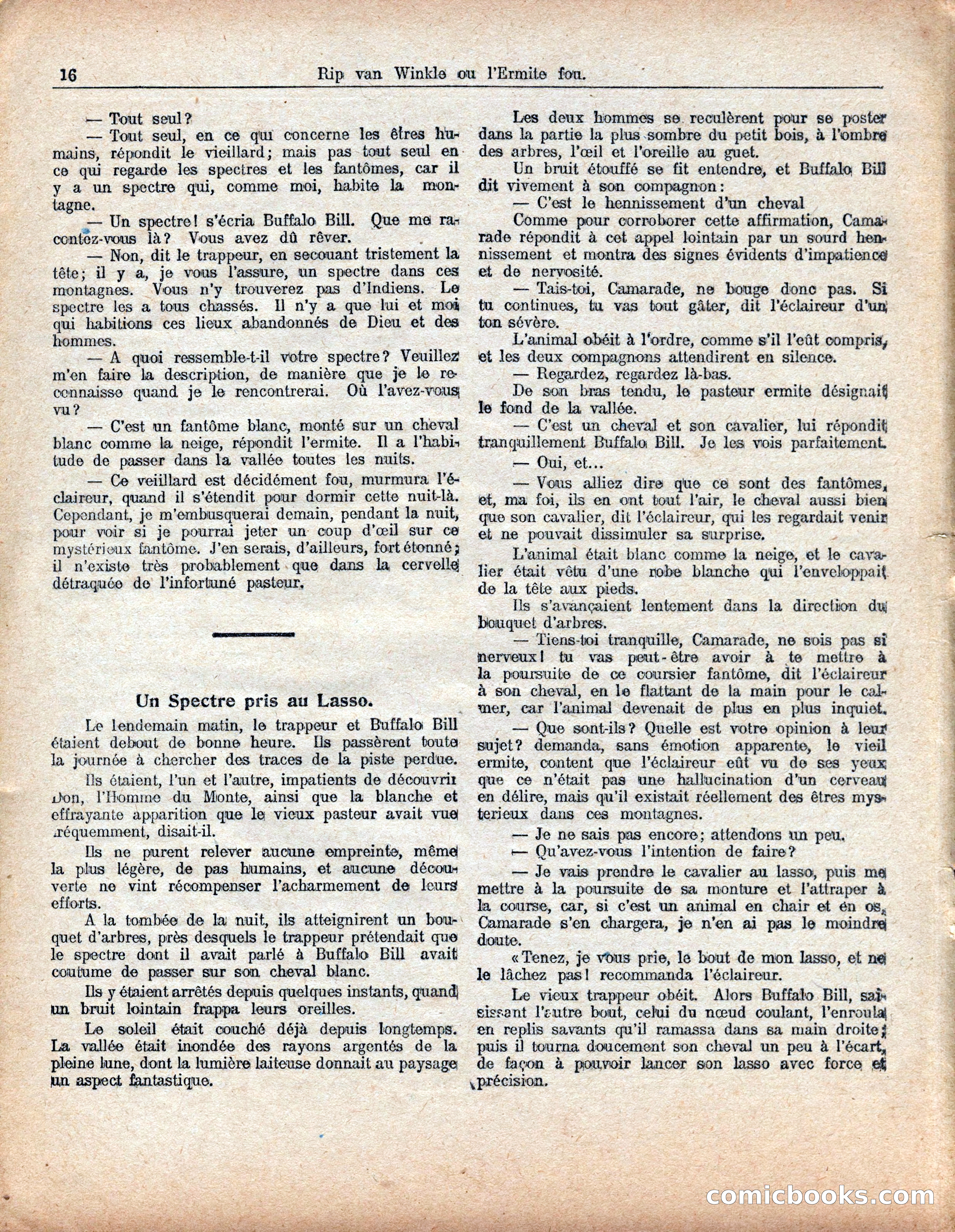 Buffalo Bill and the Mad Hermit: Finding a Lost Trail — page 20 of 40